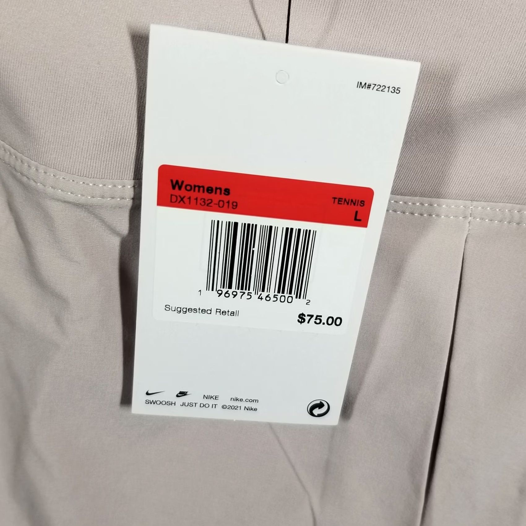Nike Nike Women DRI-FIT Advantage Tennis Golf Skirt Platinum Violet SZ L DX1132 Size 36" / US 14 / IT 50 - 4 Thumbnail