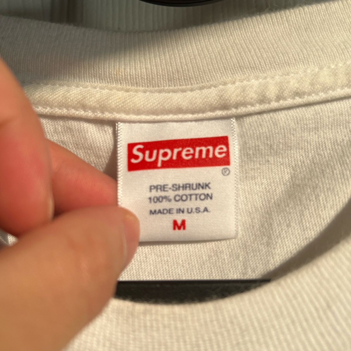 Supreme Supreme GZA Tee Size US M / EU 48-50 / 2 - 3 Thumbnail