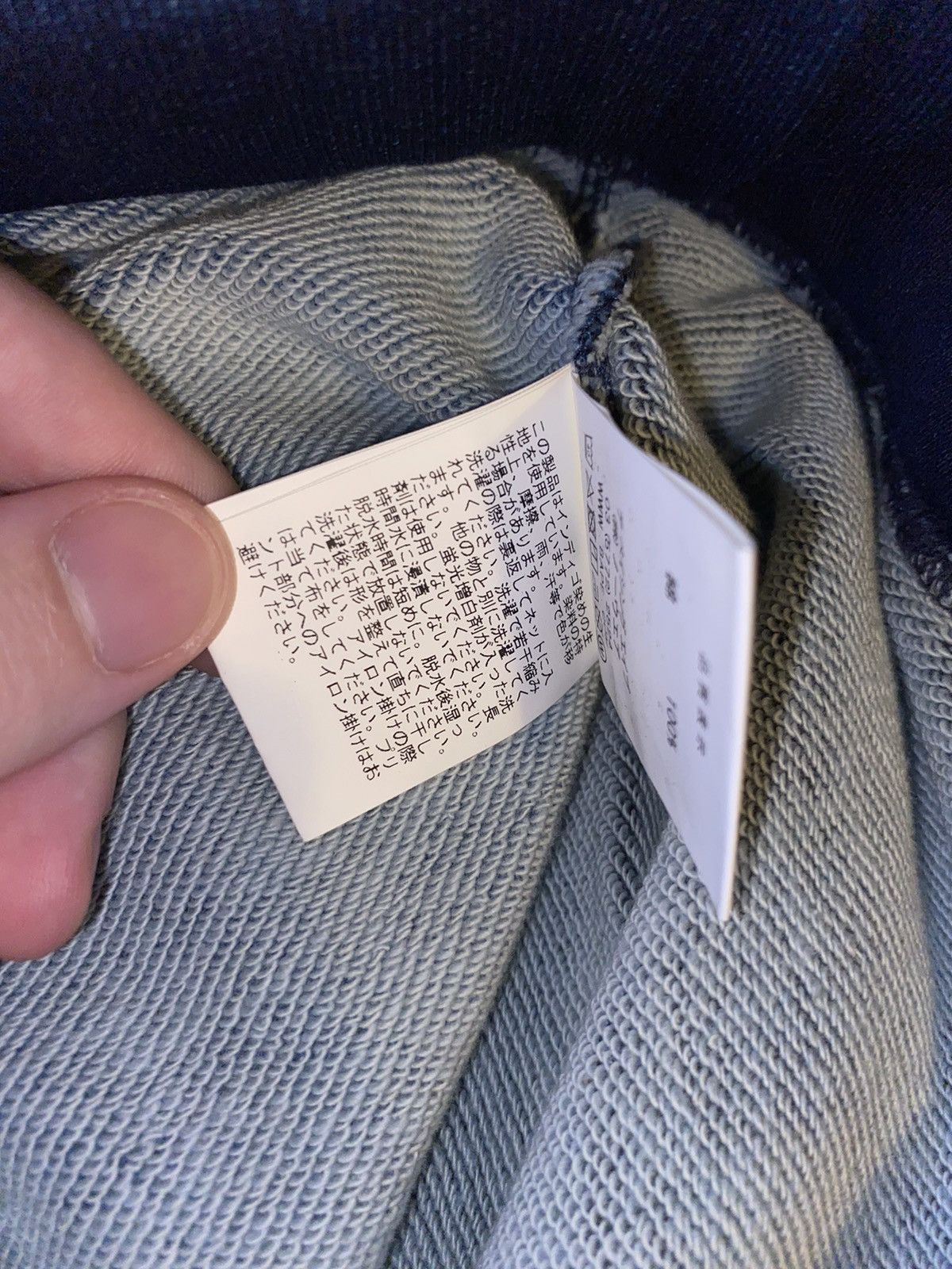 Bape Indigo Tiger Shark Sweat Shorts Size US 30 / EU 46 - 8 Thumbnail