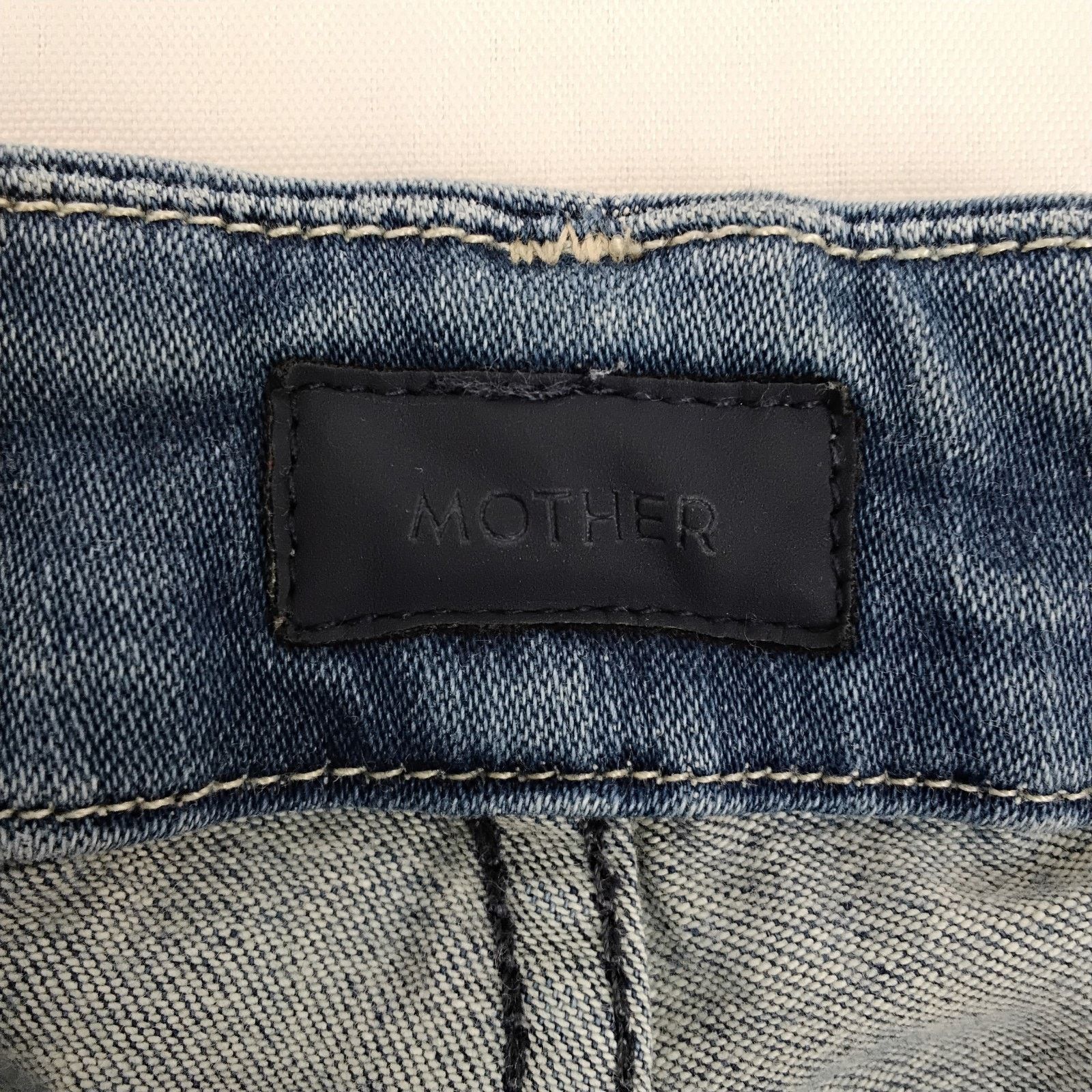 MOTHER Mother The Looker Ankle Fray Jeans Women's 28x26 Medium Wash Size 28" / US 6 / IT 42 - 7 Thumbnail