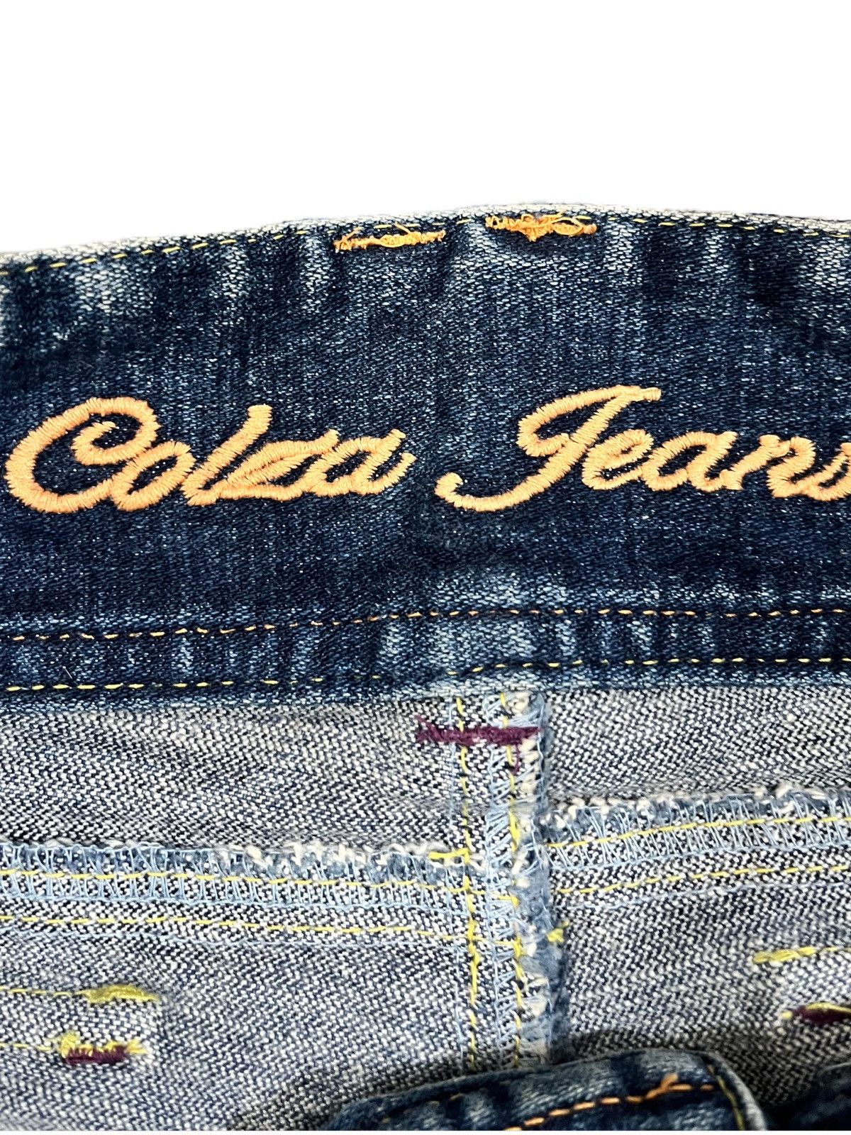 Japanese Brand Vintage Colza Punk Flare Denim Size US 32 / EU 48 - 5 Thumbnail
