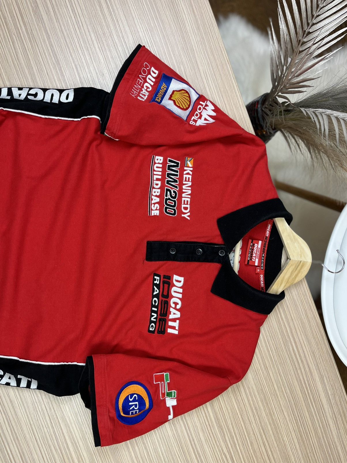 Ducati Vintage Ducati Racing Polo 1098 NW 200 Size US XL / EU 56 / 4 - 3 Thumbnail