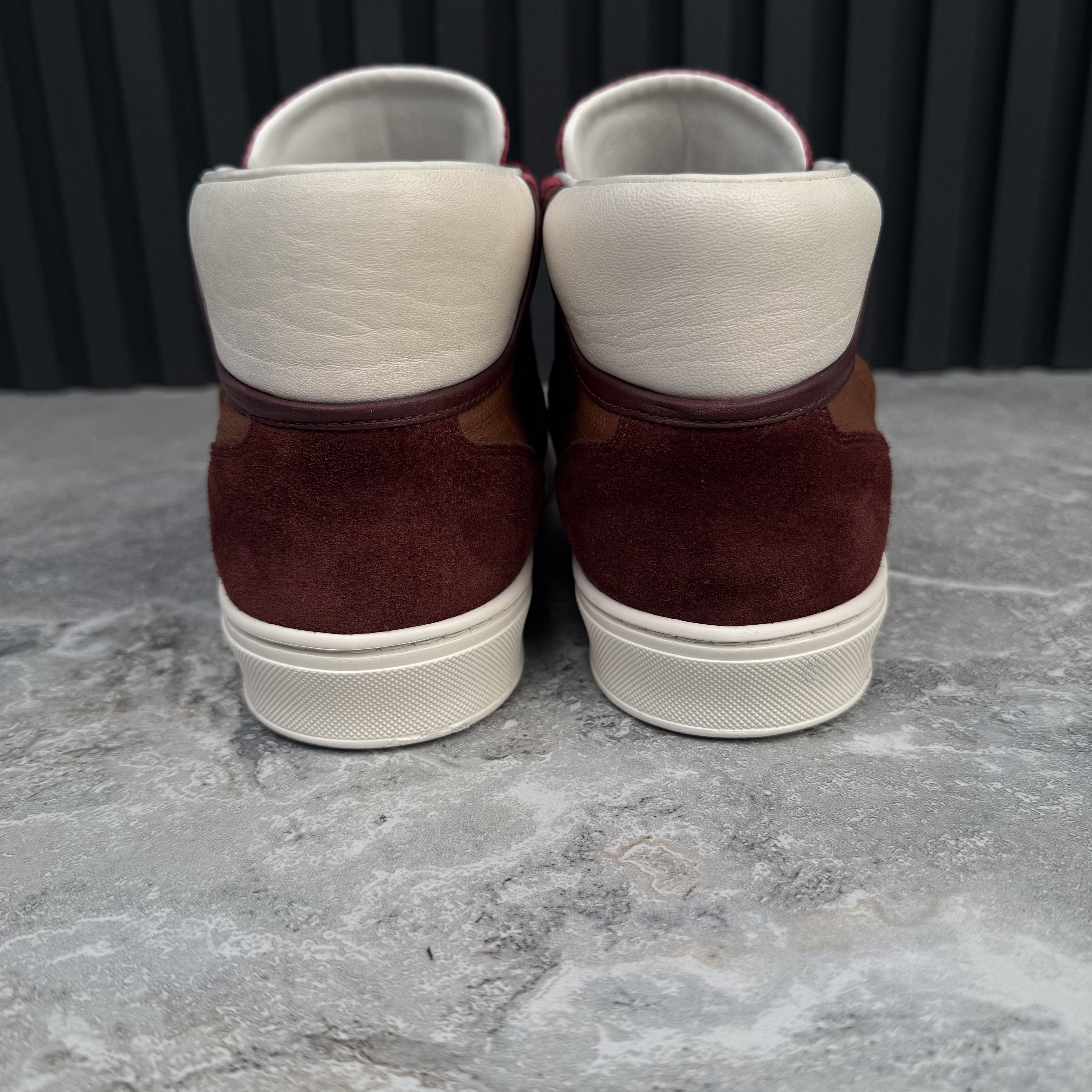 Louis Vuitton Player Trainer Sneakers Brown Damier Suede 7 LV Size US 8 / EU 41 - 10 Thumbnail