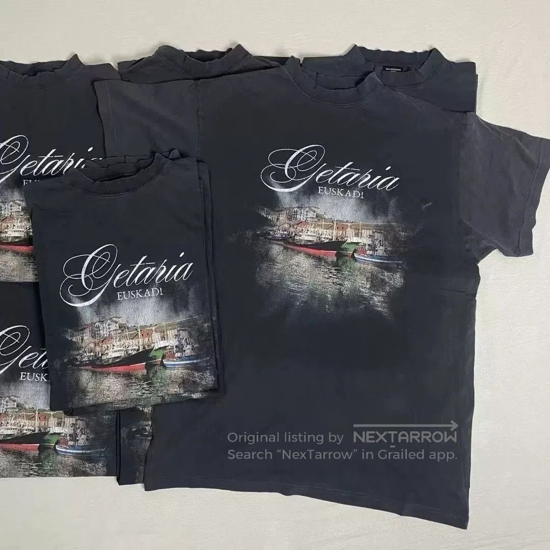 Balenciaga Balenciaga Vintage Style Short Sleeve T-shirt. Size US S / EU 44-46 / 1 - 3 Thumbnail