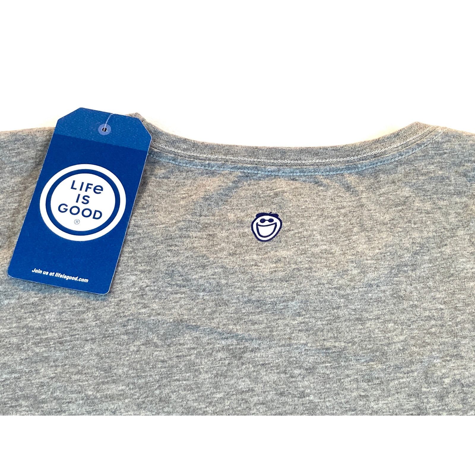 Life is Good Life is Good T-Shirt Gray Foodies Working Together XL NWT Size XL / US 12-14 / IT 48-50 - 5 Thumbnail