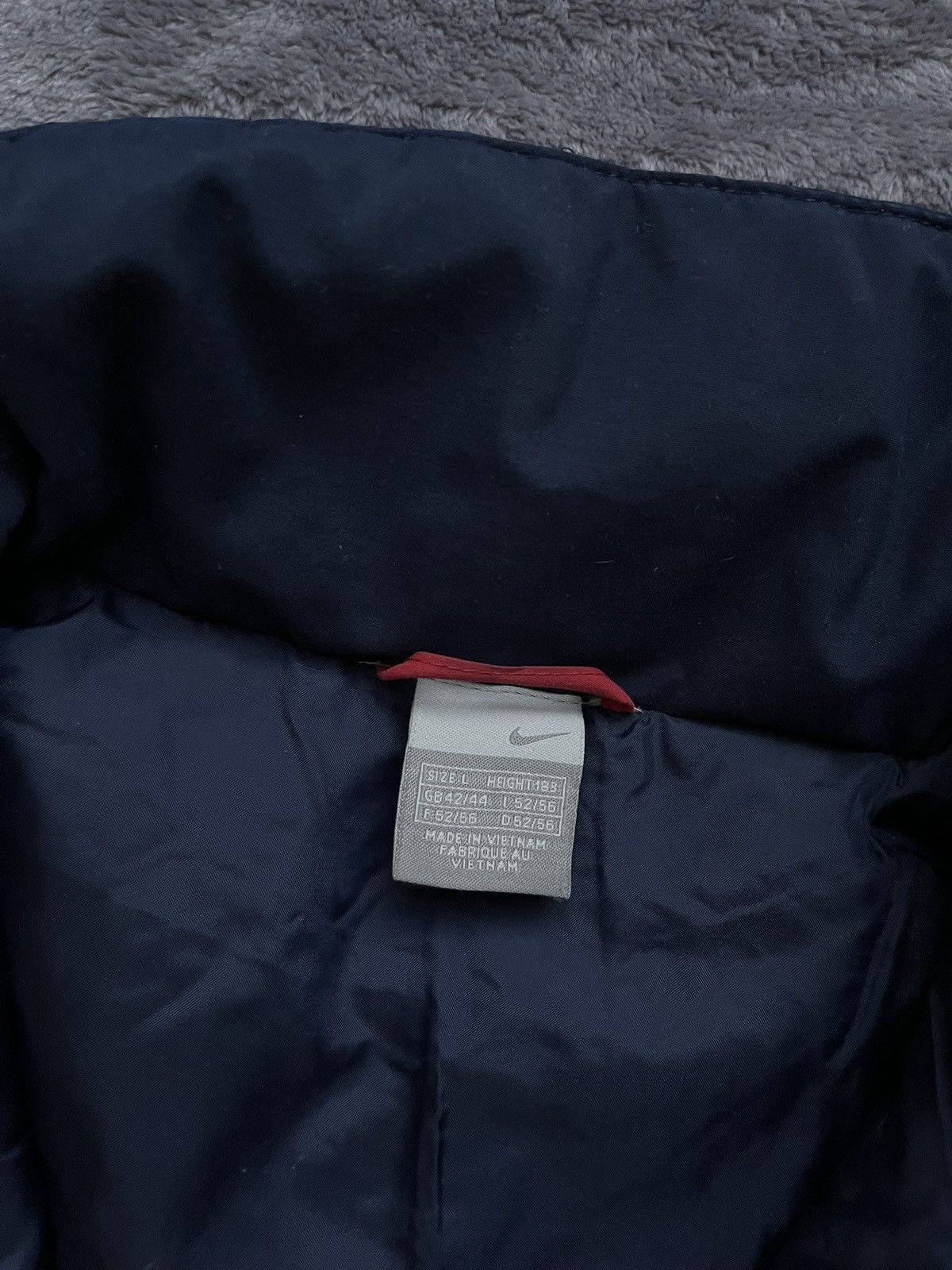 Nike 00s Nike Athletic Department Down Puffer Jacket Swoosh Y2k Size US L / EU 52-54 / 3 - 5 Thumbnail