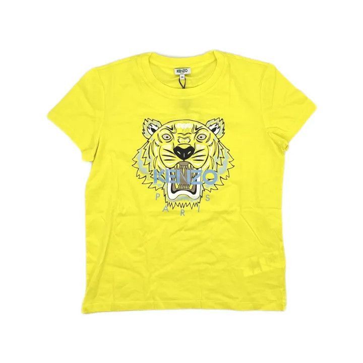 Kenzo Colorful Tiger Print Short Sleeve T-Shirt -2507