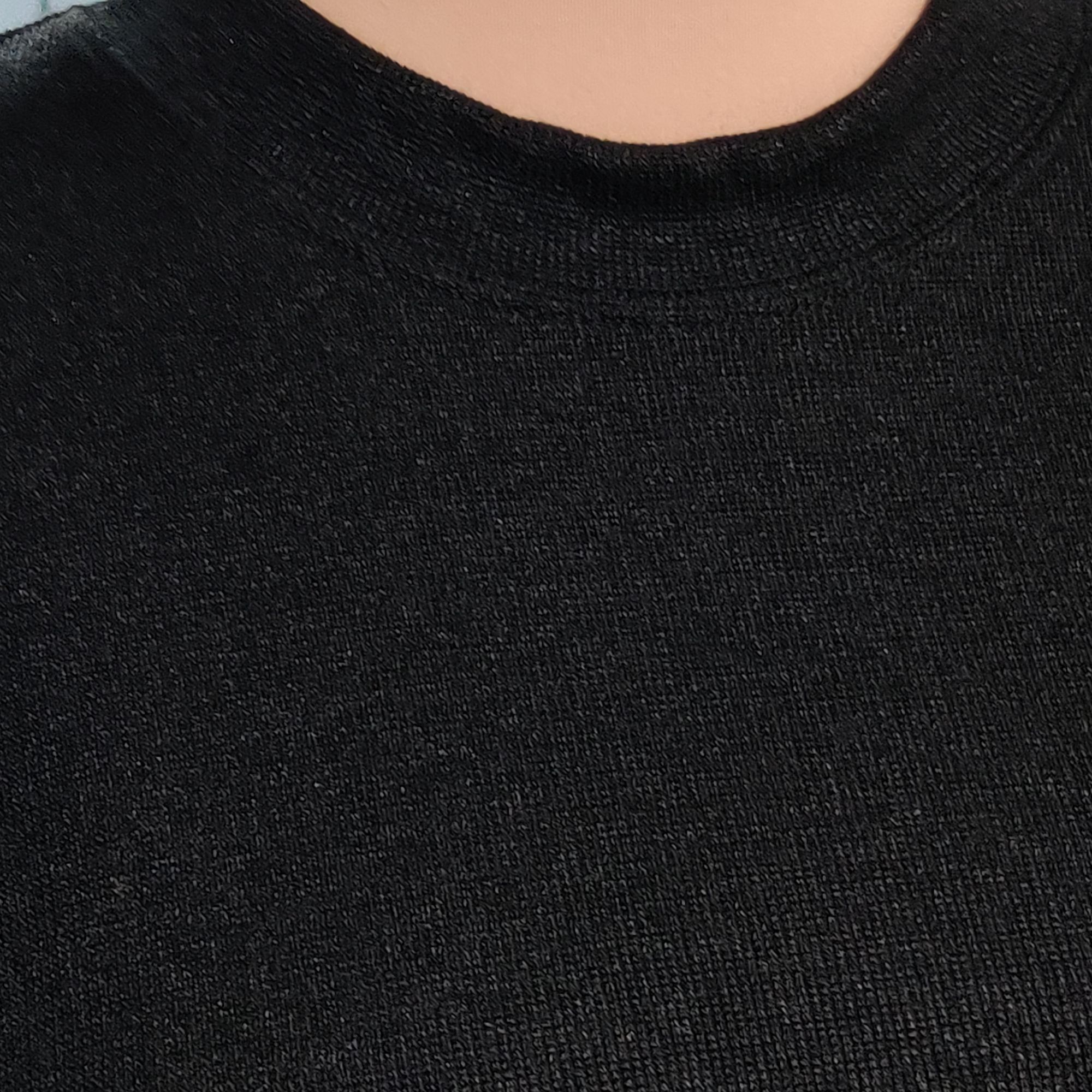 Other BonWorth L Black Long Sleeve Top High Neck Lightweight Cotto Size L / US 10 / IT 46 - 5 Thumbnail