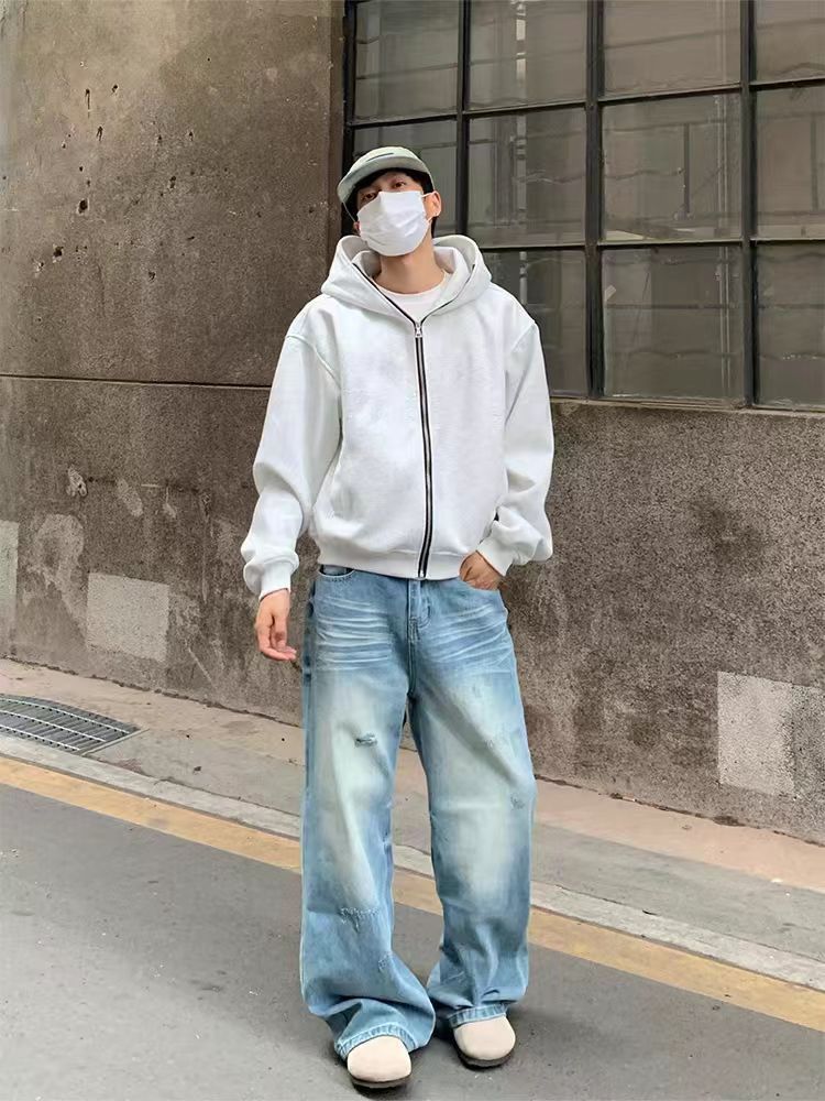 Designer × Jean × Vintage Vintage baggy ripped y2k jeans Size US 34 / EU 50 - 5 Thumbnail