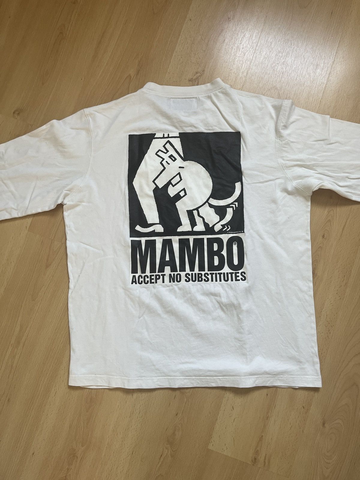 Vintage Mambo long sleeve vintage tee Size US XL / EU 56 / 4 - 4 Thumbnail