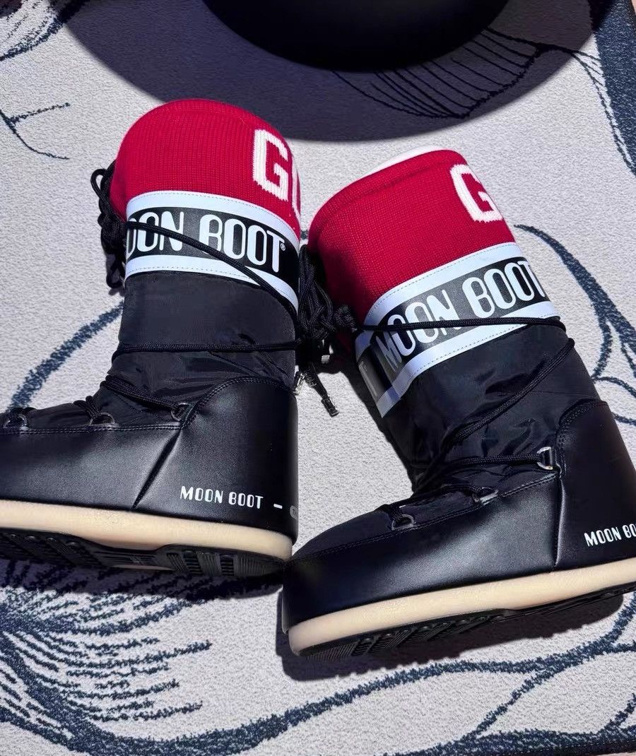 GCDS GCDS - FABRIC MOONBOOTS WITH LOGO BAND Size US 9.5 / EU 42-43 - 3 Thumbnail