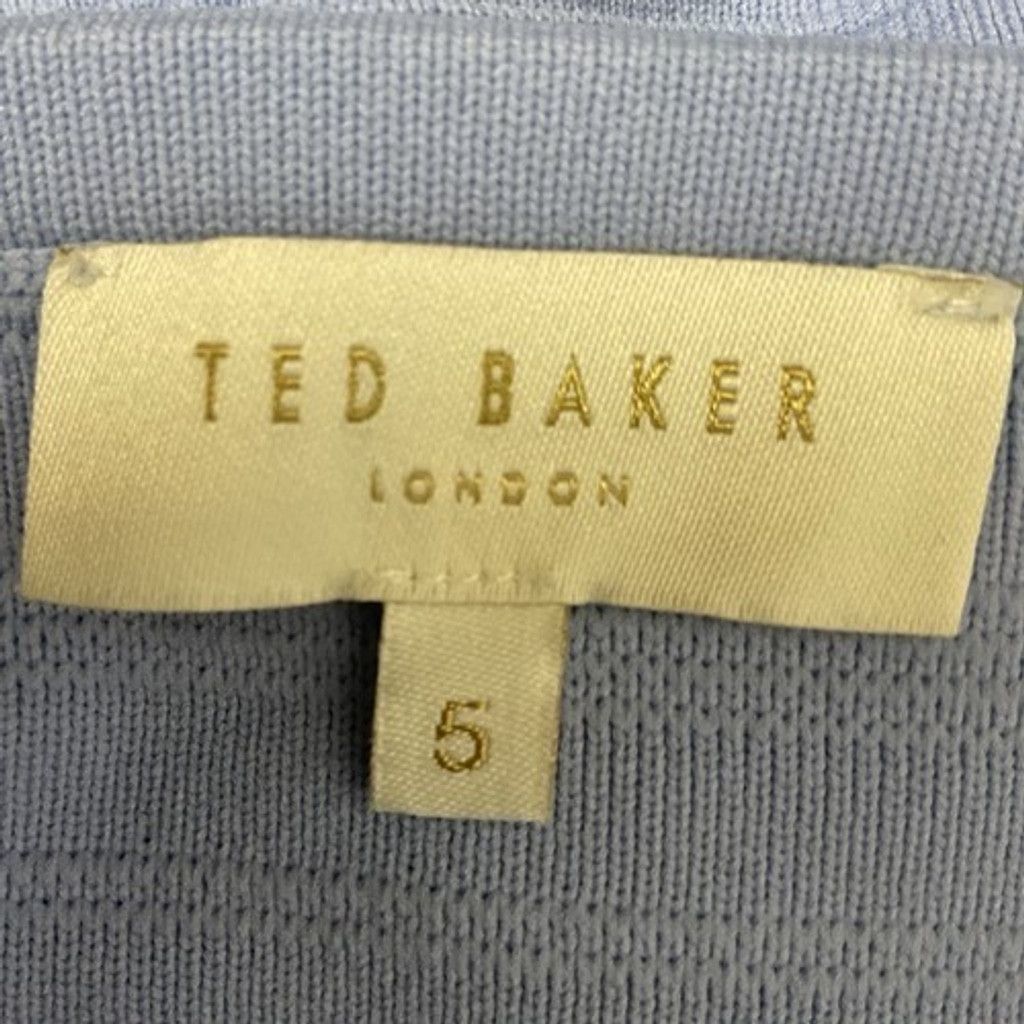 Ted Baker Ted Baker MisteeyKnitted Frill Det Off Shoulder Shirt Women5 Size XL / US 12-14 / IT 48-50 - 2 Thumbnail