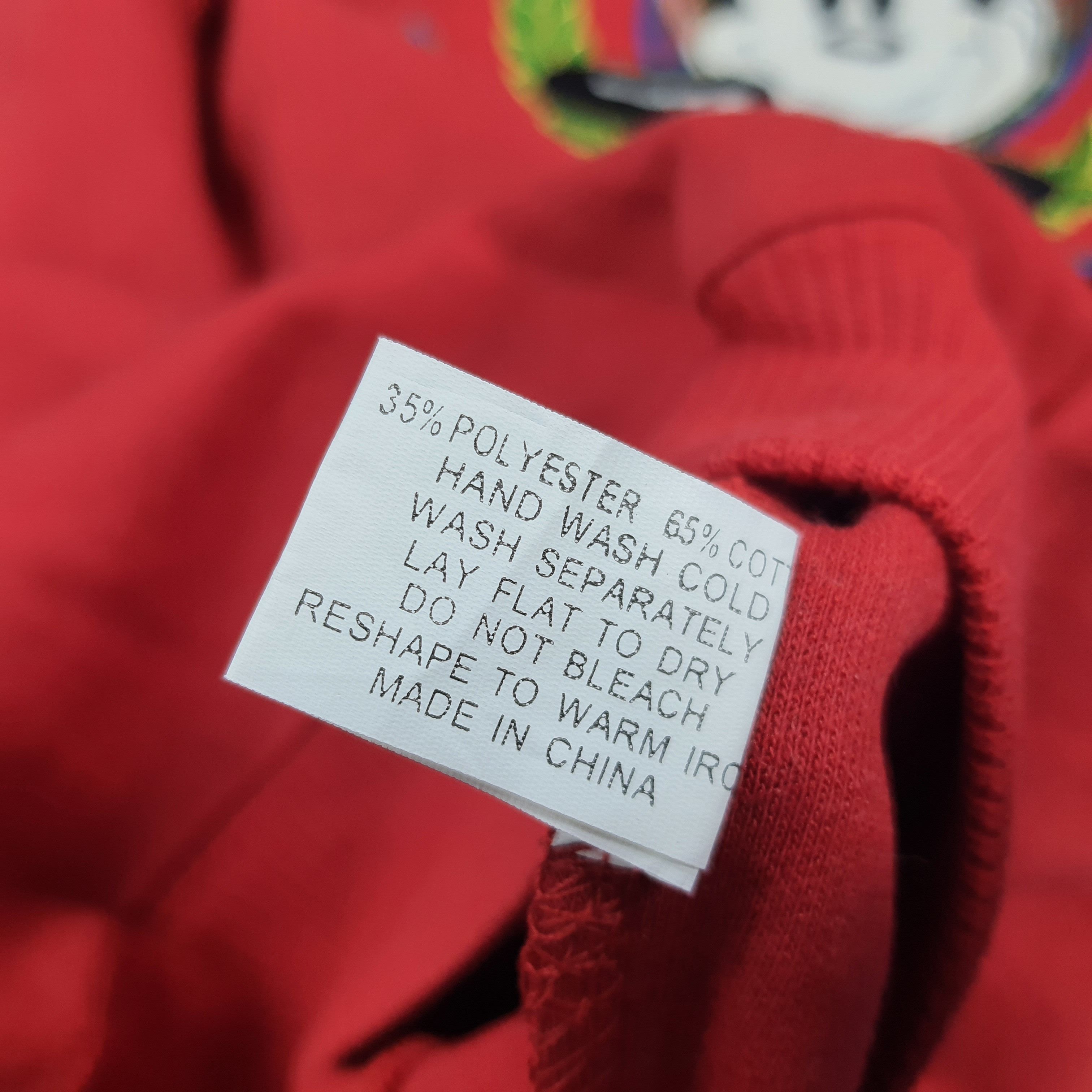 Mickey Unlimited Vintage Mickey Mouse Pullover Disney 90s C279N6 Size US M / EU 48-50 / 2 - 7 Thumbnail