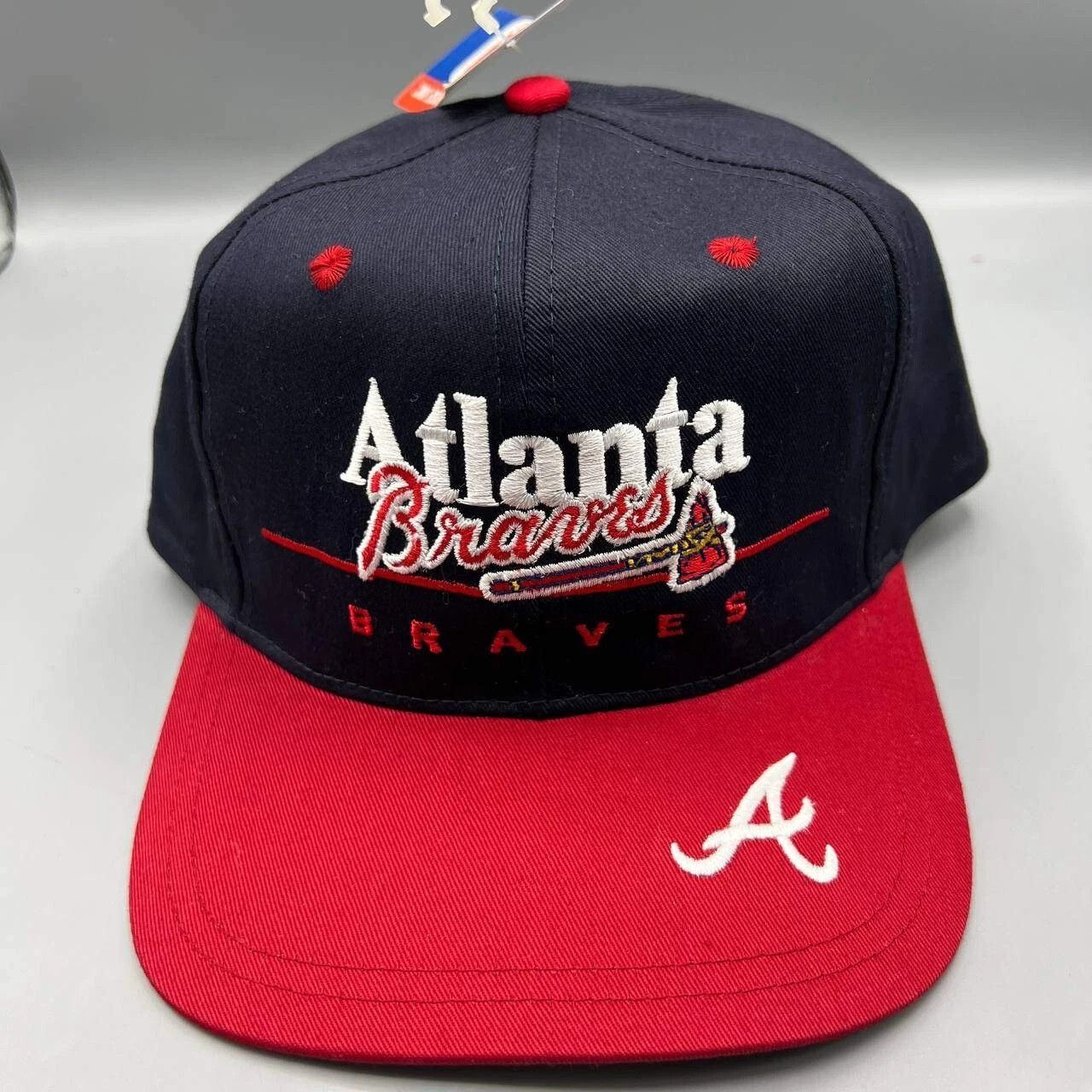 Twins Enterprise Inc. × Vintage Atlanta Braves Hat Men Twins Enterprise MLB Snap Back Cap Size ONE SIZE - 1 Thumbnail