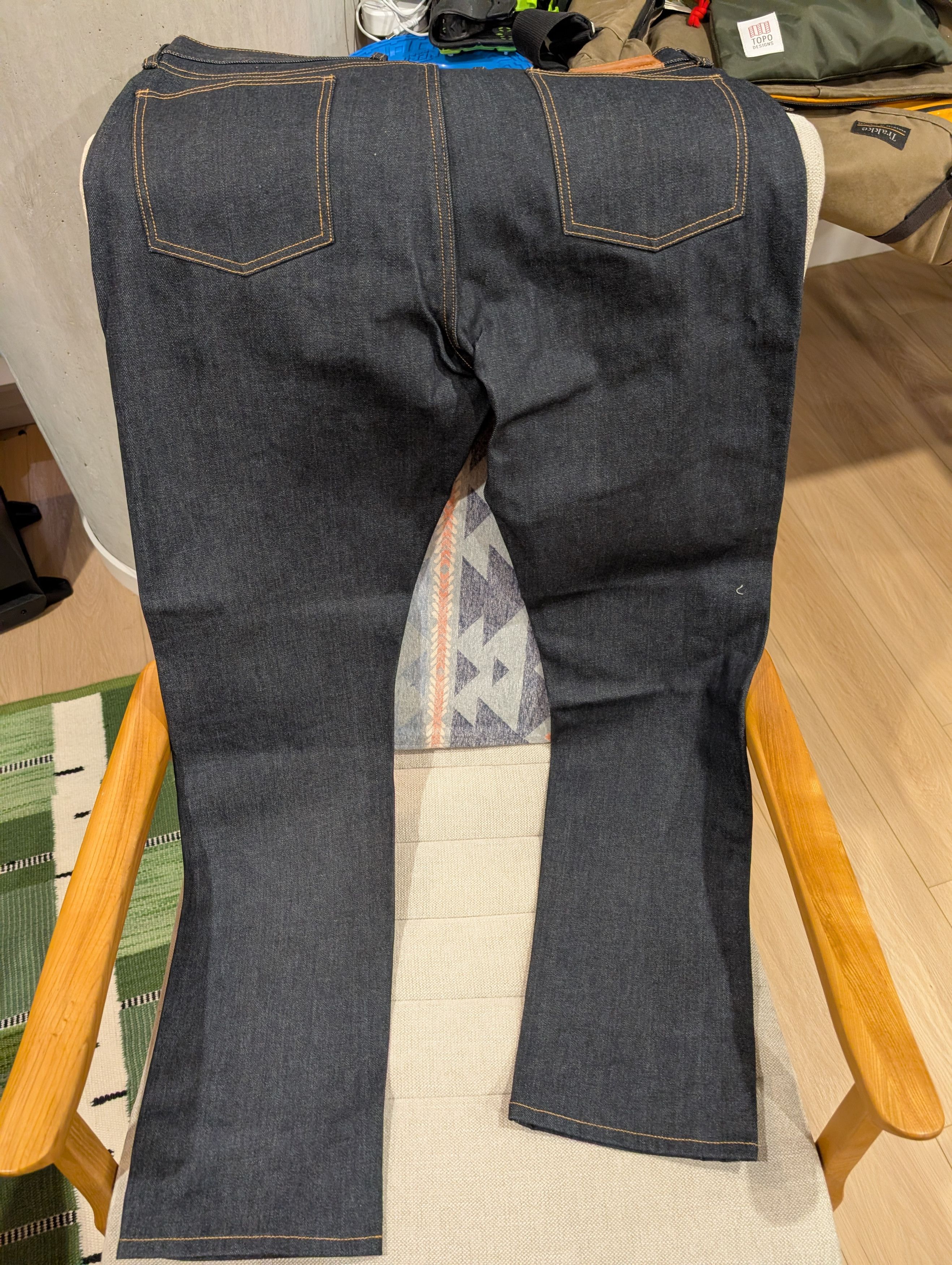 Taylor Stitch The Democratic Jean in Cone Mills Selvage & Cordura Denim. Size US 38 / EU 54 - 5 Thumbnail