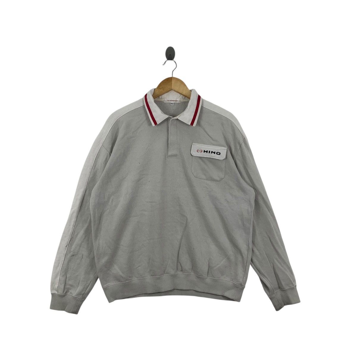 Vintage Vintage HINO MOTORS AUTOMOTIVE Racing Team Sweatshirt Size US XXL / EU 58 / 5 - 3 Thumbnail