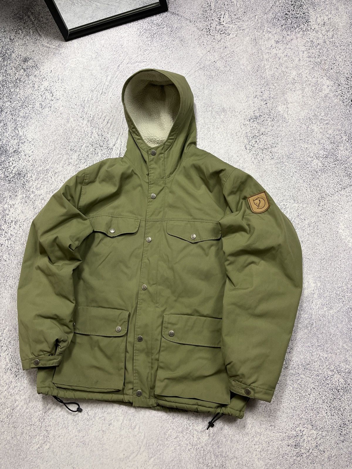 Fjallraven Fjallraven G-1000 Greenland Winter Wax Jacket Sherpa Size US M / EU 48-50 / 2 - 3 Thumbnail
