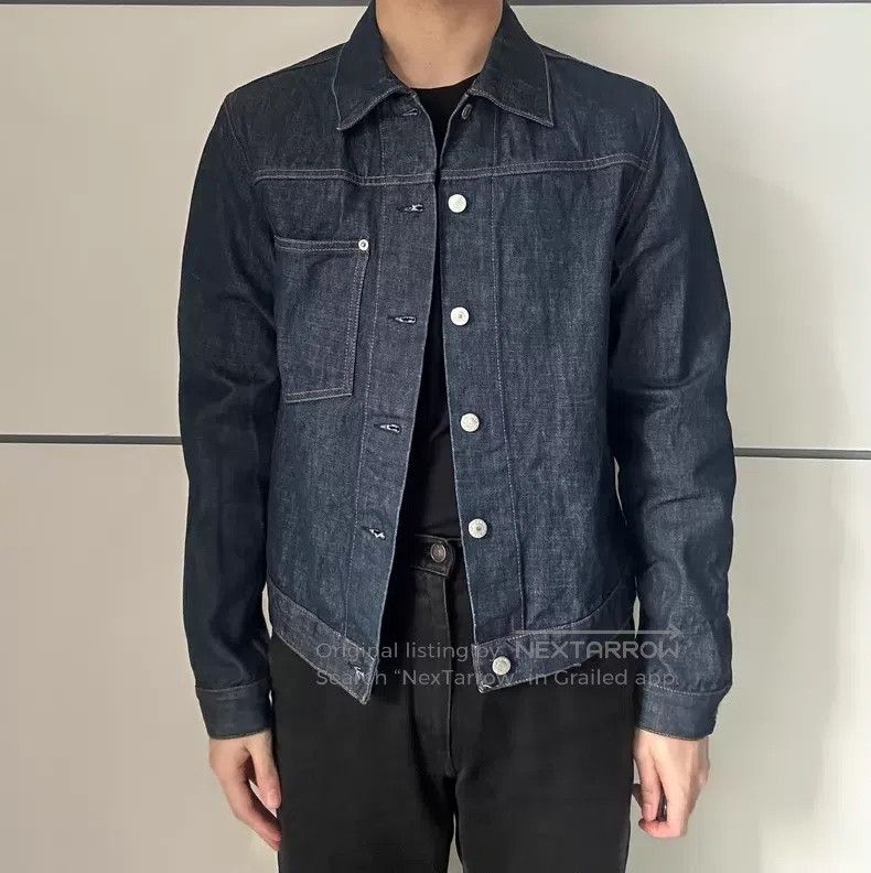 Helmut Lang Helmut Lang My Era TYPE1 Raw Denim Jacket Size US S / EU 44-46 / 1 - 7 Thumbnail