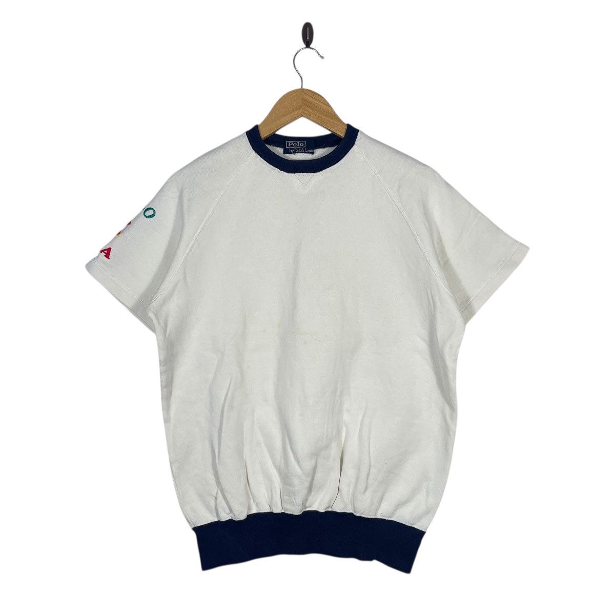 Polo Ralph Lauren Vintage Polo Ralph Lauren USA Anchor Sleeve Embroidered Size US M / EU 48-50 / 2 - 2 Thumbnail
