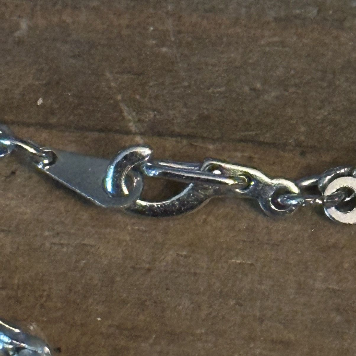 Vintage Vintage 14K white gold plated twisted chain necklace Size ONE SIZE - 3 Thumbnail