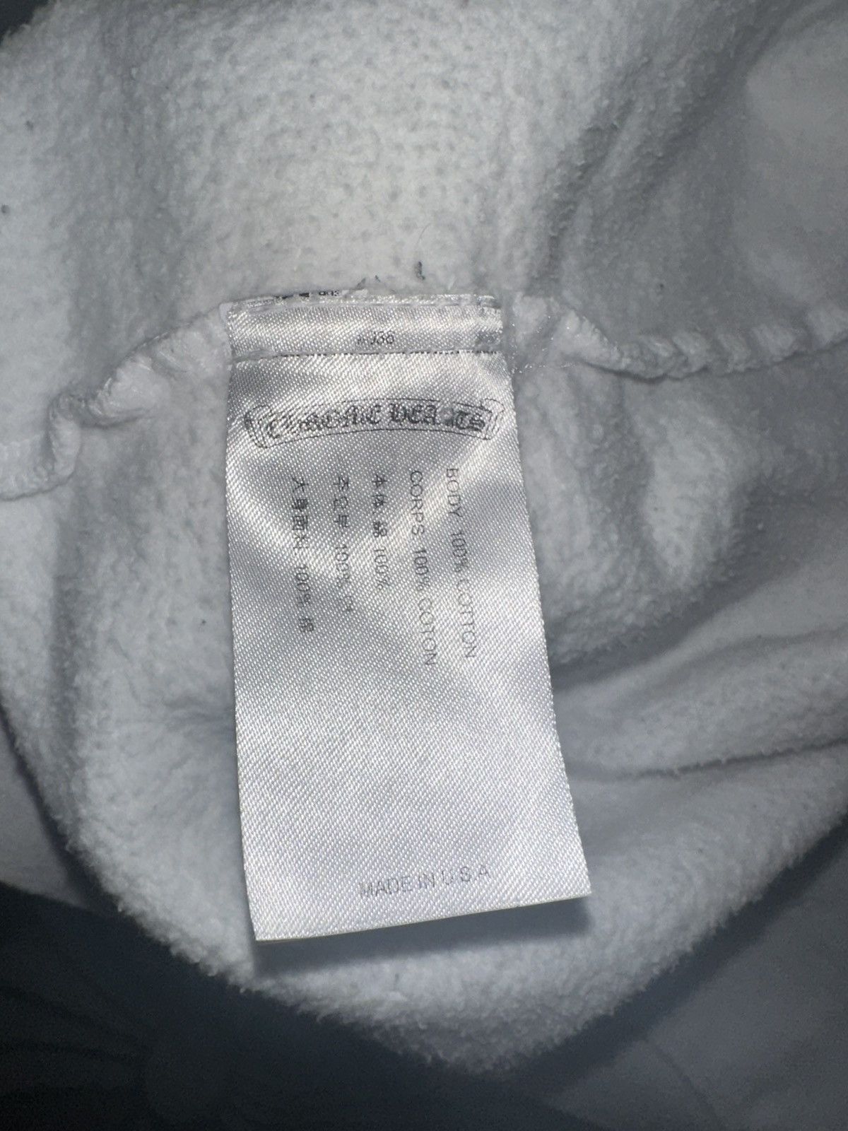 Chrome Hearts White Floral Horseshoe Zip Up Jacket Size US XXL / EU 58 / 5 - 8 Thumbnail