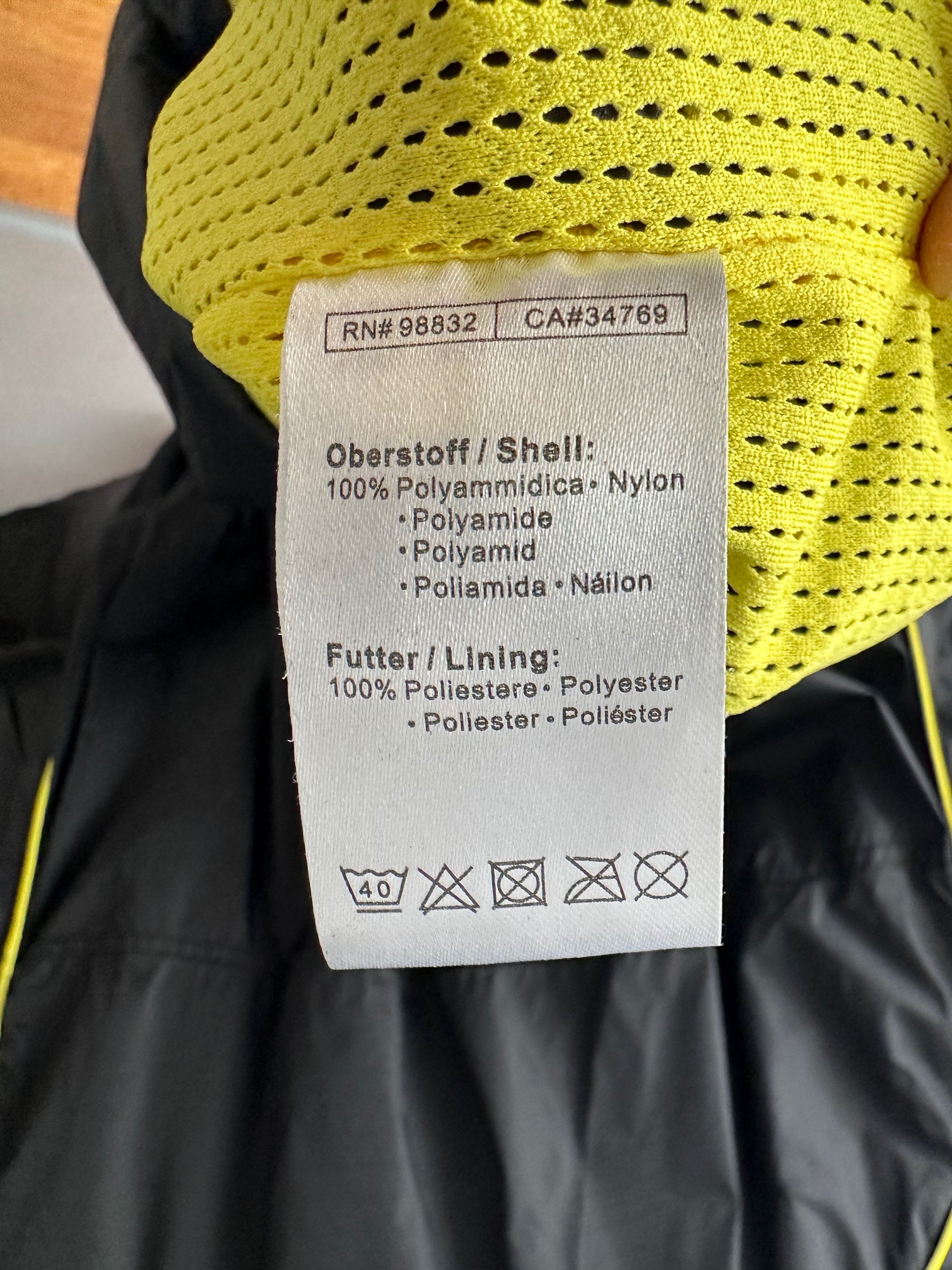 Kappa 00's Kappa BVB Borussia Dortmund Windbreaker Hooded Jacket Size US XXL / EU 58 / 5 - 10 Thumbnail