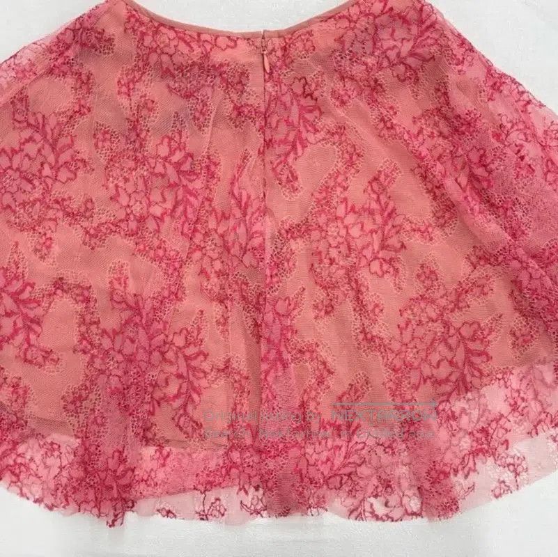 Burberry Burberry Pink Nylon Women's Midi Skirt. Size 23" - 2 Thumbnail