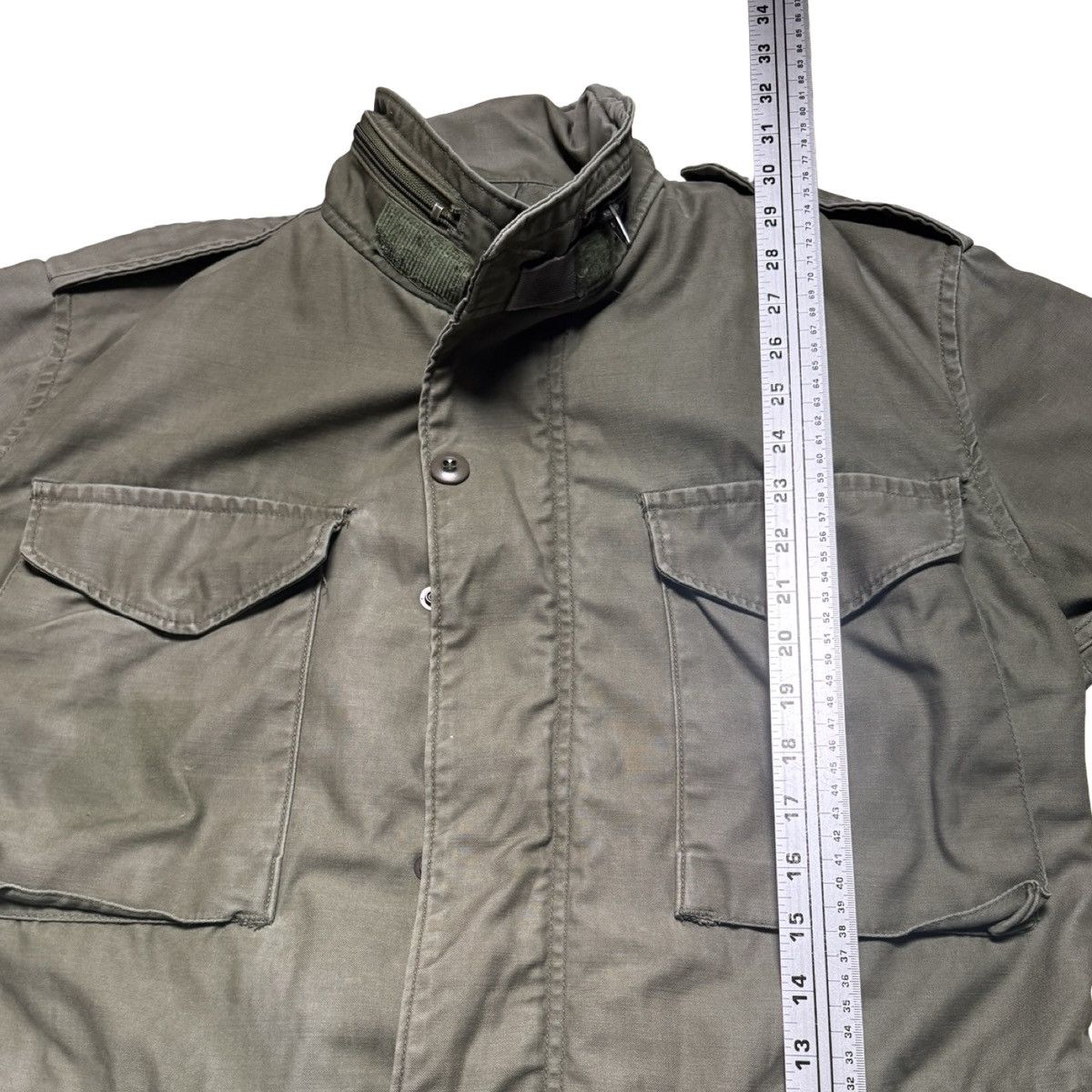 Other VTG US ARMY M-65 Field Jacket Coat Cold Weather OG-107 Small Size US S / EU 44-46 / 1 - 6 Thumbnail