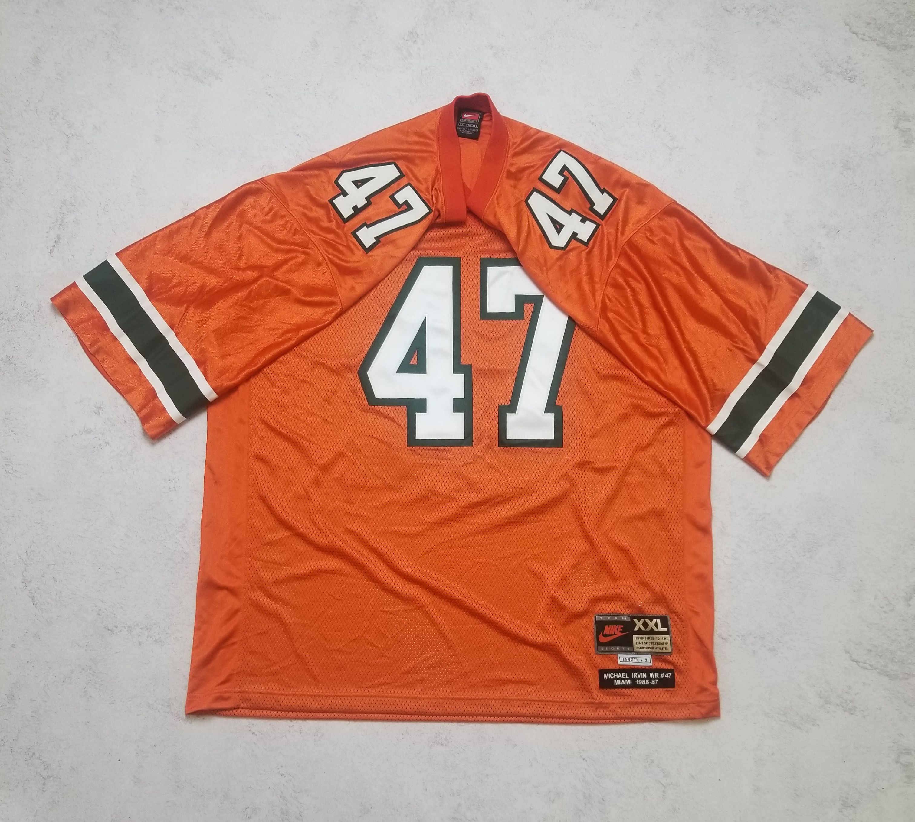 2024 Vintage Nike University of Miami Hurricanes Jersey