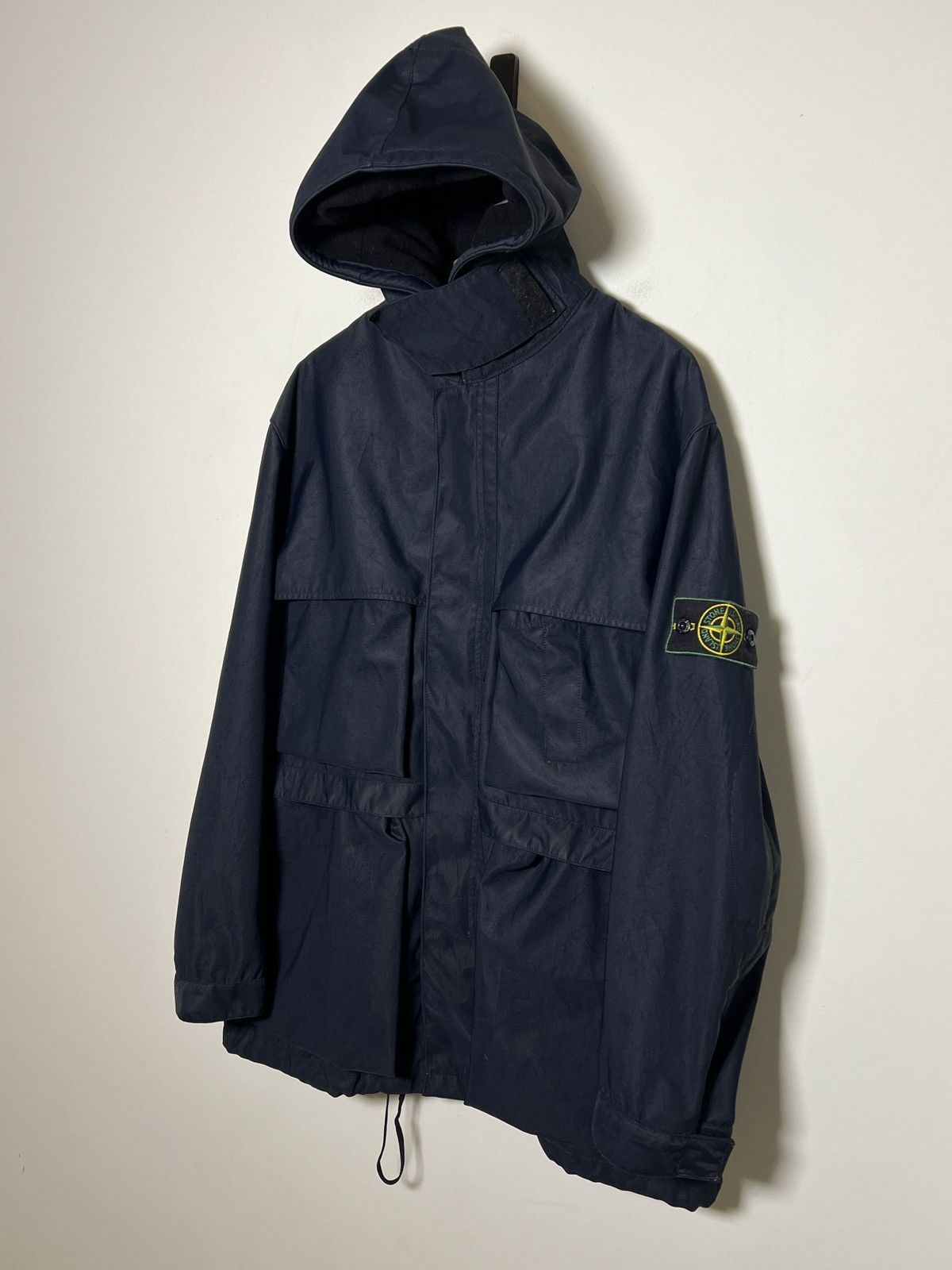 Stone Island stone island parka shimmer nylon jacket m-l Size US L / EU 52-54 / 3 - 3 Thumbnail
