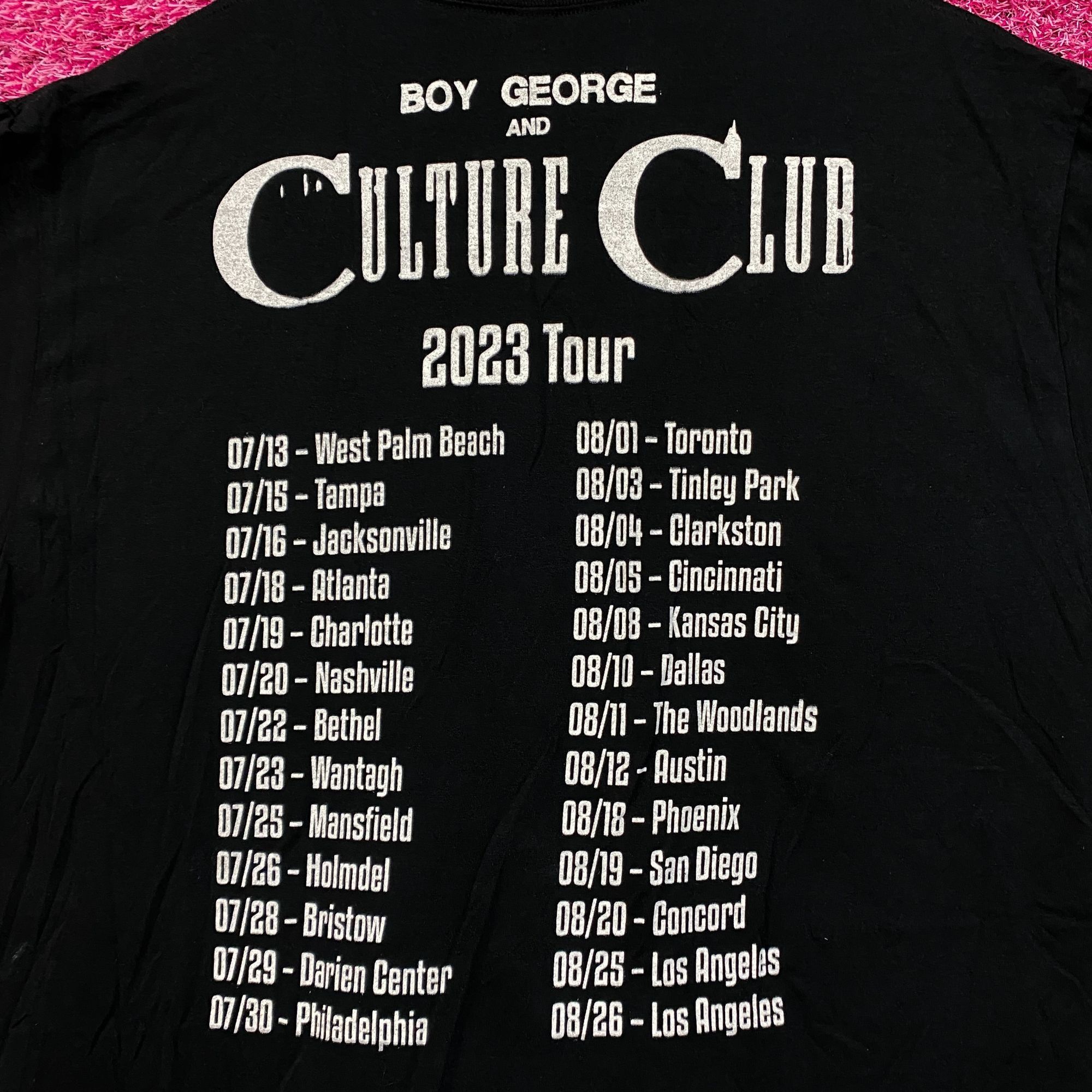 Other Boy George and Culture Club 2023 Tour Soul Pop Band Tee 2X Size US XL / EU 56 / 4 - 4 Thumbnail