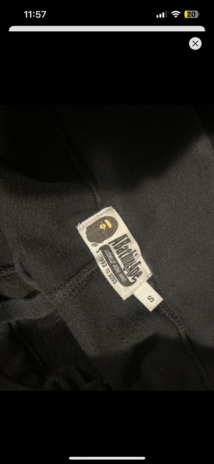 Bape Bape shark pants Size US 29 - 7 Thumbnail