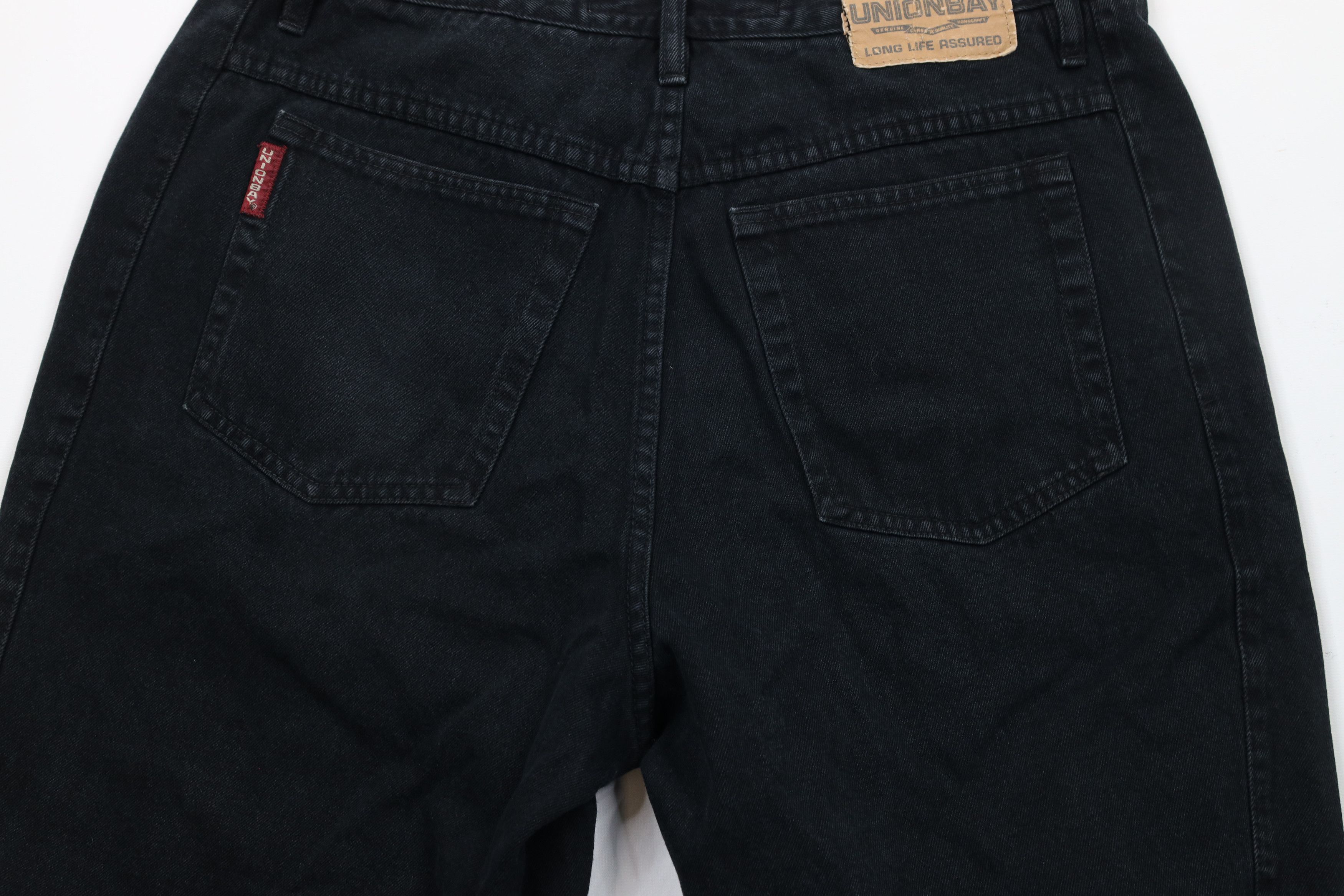 Vintage Vintage 90s Streetwear Fit Denim Jean Shorts Jorts Black Size US 36 / EU 52 - 9 Thumbnail