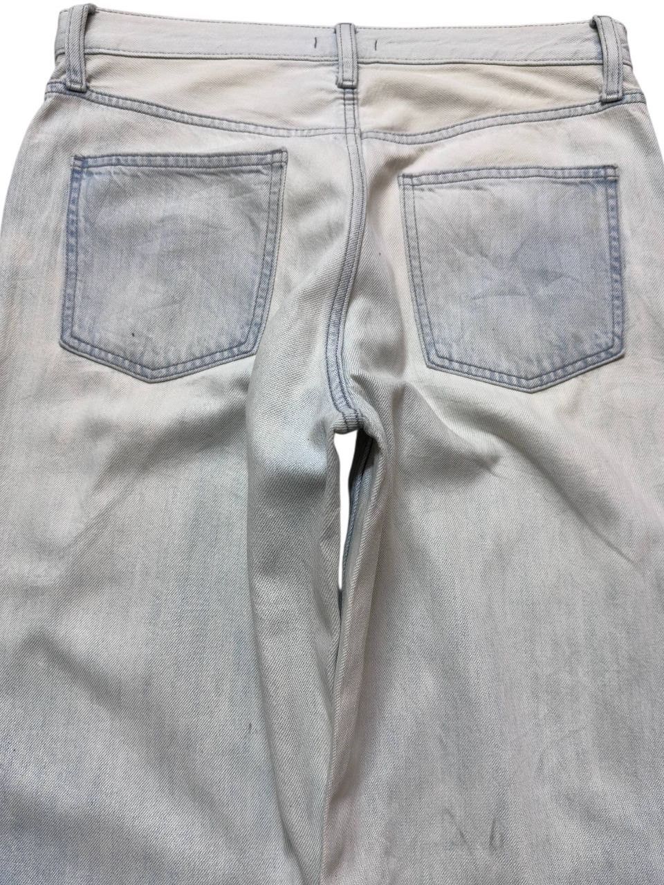 Uniqlo Vintage Uniqlo Baggy Wide Leg Faded Denim Size US 31 - 6 Thumbnail