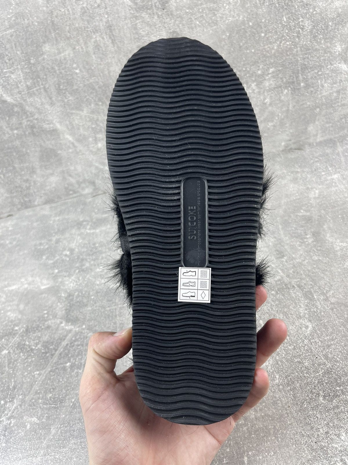 Suicoke Suicoke NWT Rare Y2K Black Fluffy Slip-on Sandals Size US 9 / EU 42 - 9 Thumbnail