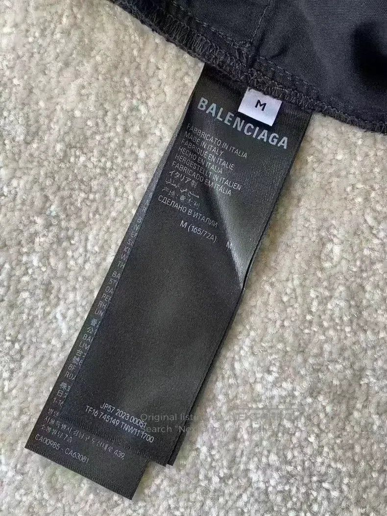 Balenciaga Balenciaga size M Ripped Straight Leg Jeans, M Size Size US 27 - 9 Thumbnail