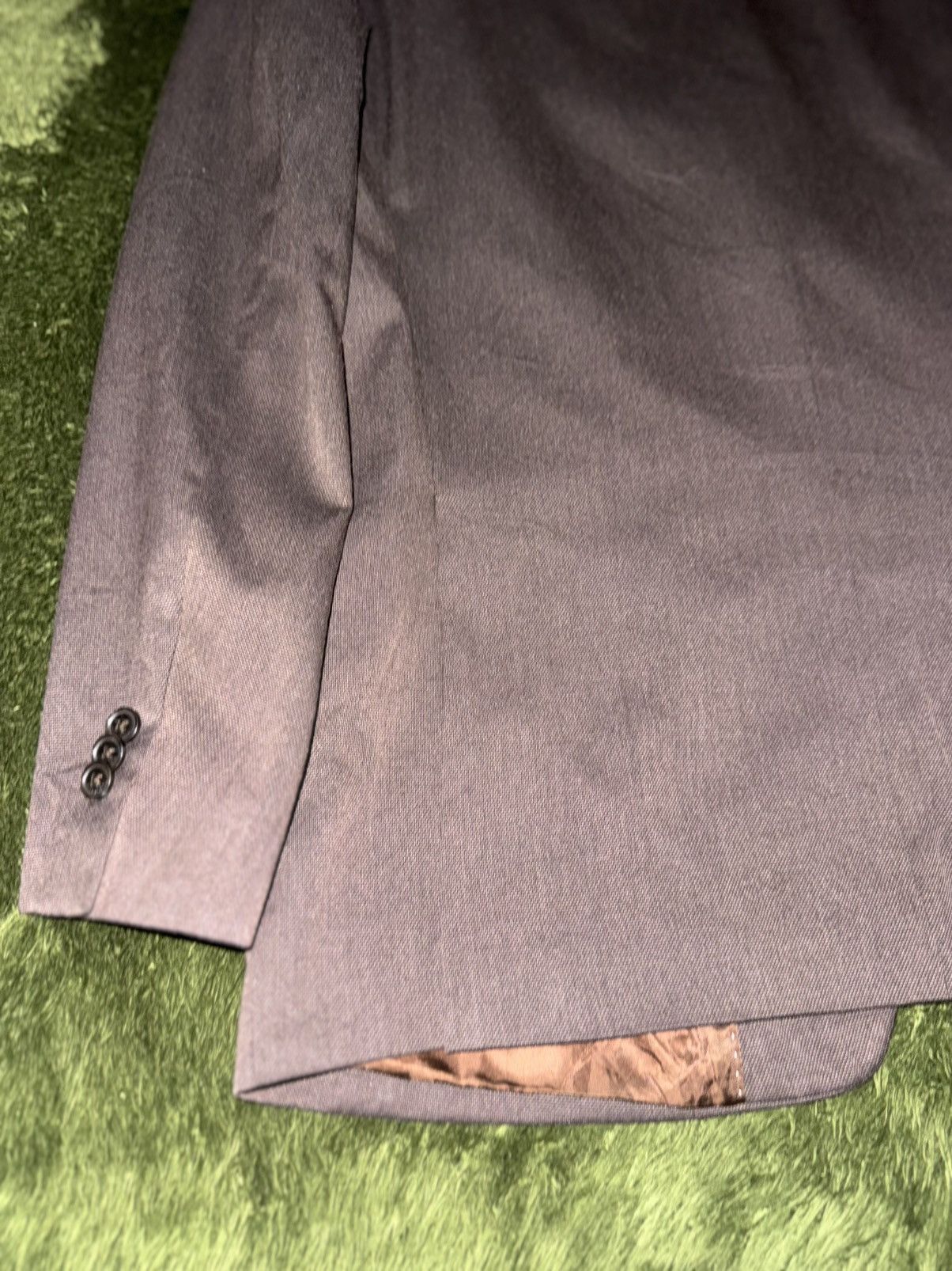 Tommy Hilfiger [40R] Tommy Hilfiger USA Two-Button Classic Fit Blazer Brown Size 40R - 11 Thumbnail