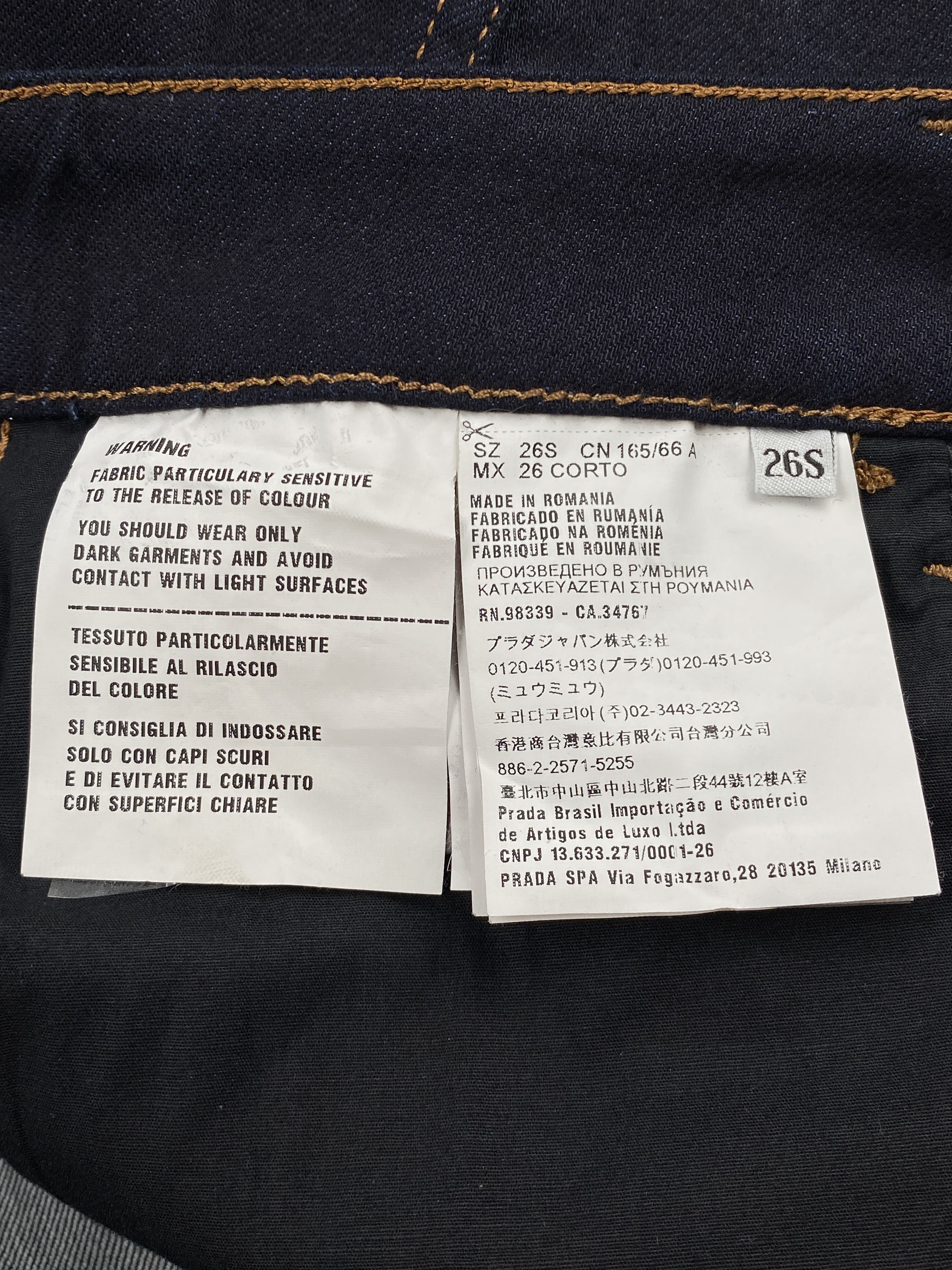 Prada 2017 Denim Jeans Size US 29 - 14 Thumbnail
