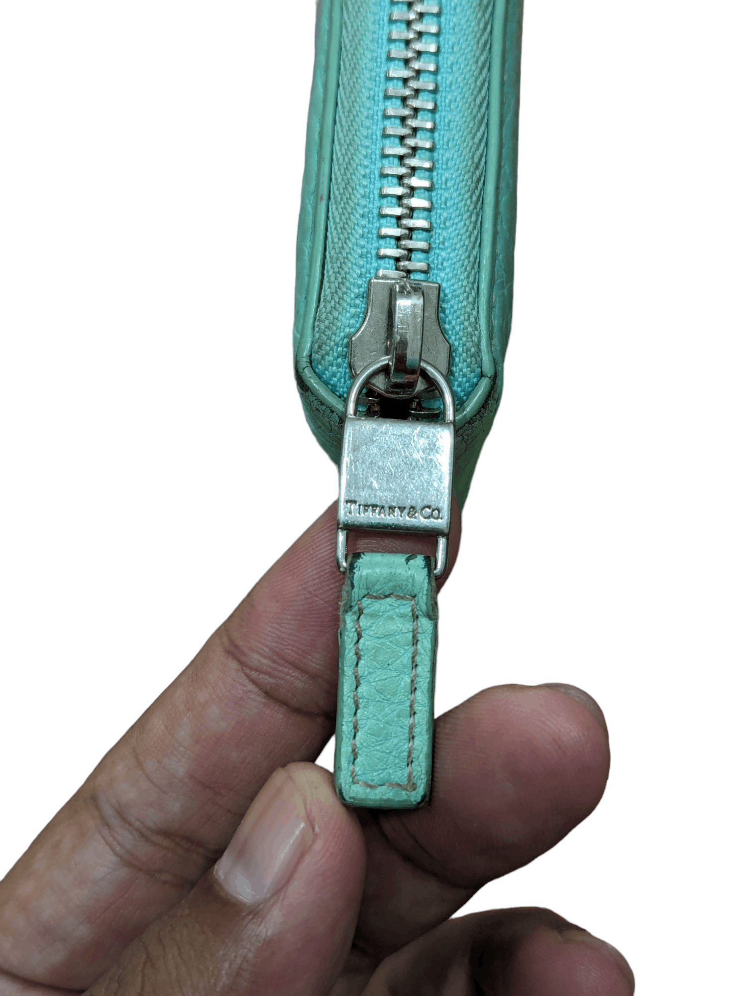 Tiffany & Co. Tiffany & Co Round Zipper Wallet Purse Size ONE SIZE - 3 Thumbnail