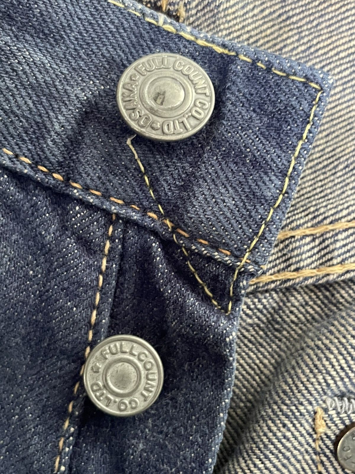 Full Count & Co. Vintage Full Count Selvedge Denim Size US 30 / EU 46 - 22 Thumbnail