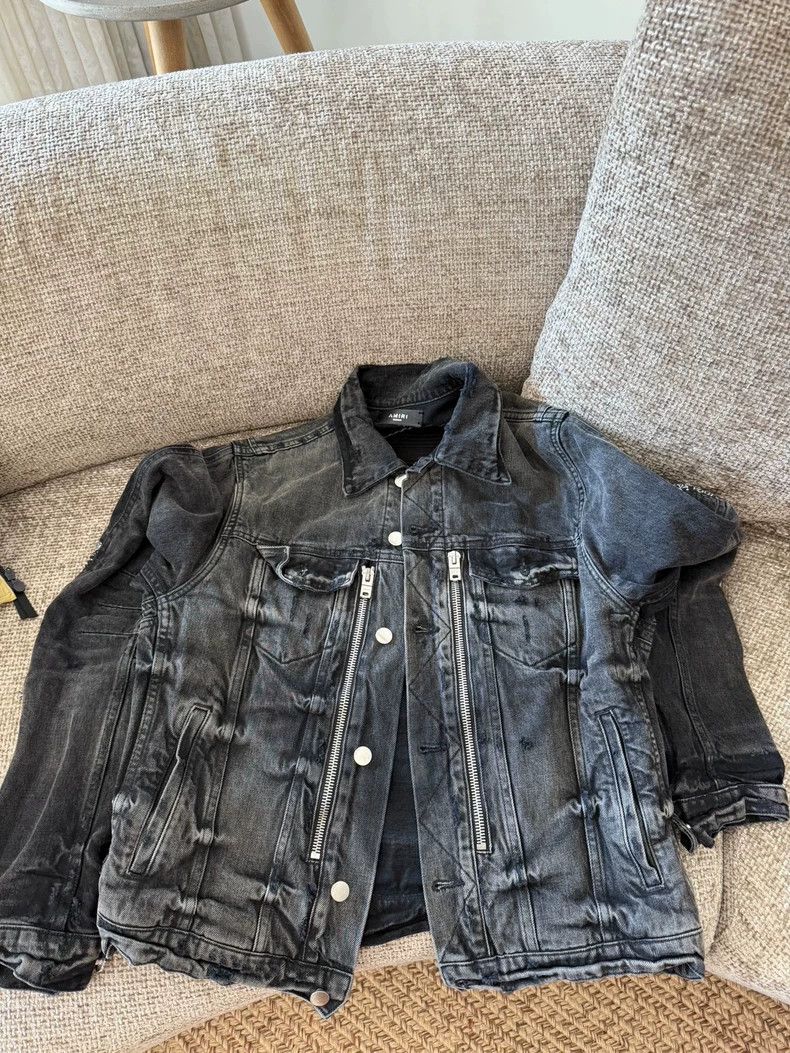 Amiri Suede Trucker Jacket SOLD ⛔️AMIRI MEN JACKET SS20