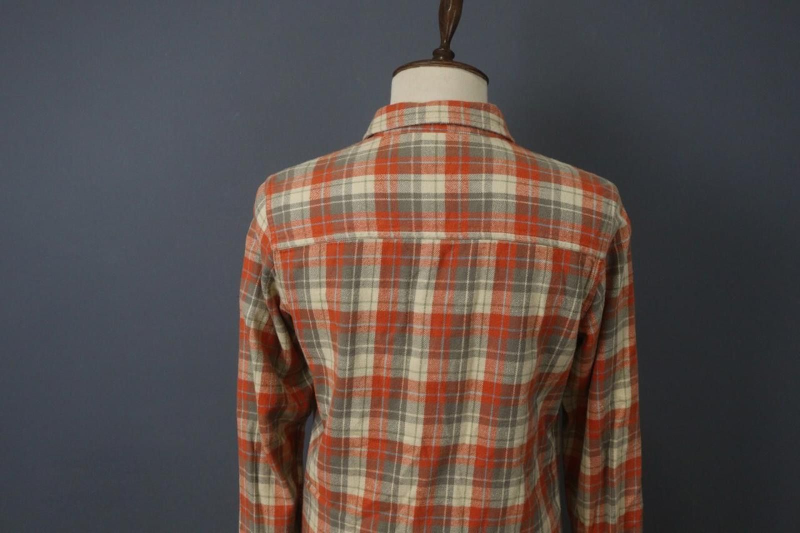 Designer Nudie Jeans Co Multi Plaid Cotton Front Shirt Size L Size US L / EU 52-54 / 3 - 9 Thumbnail