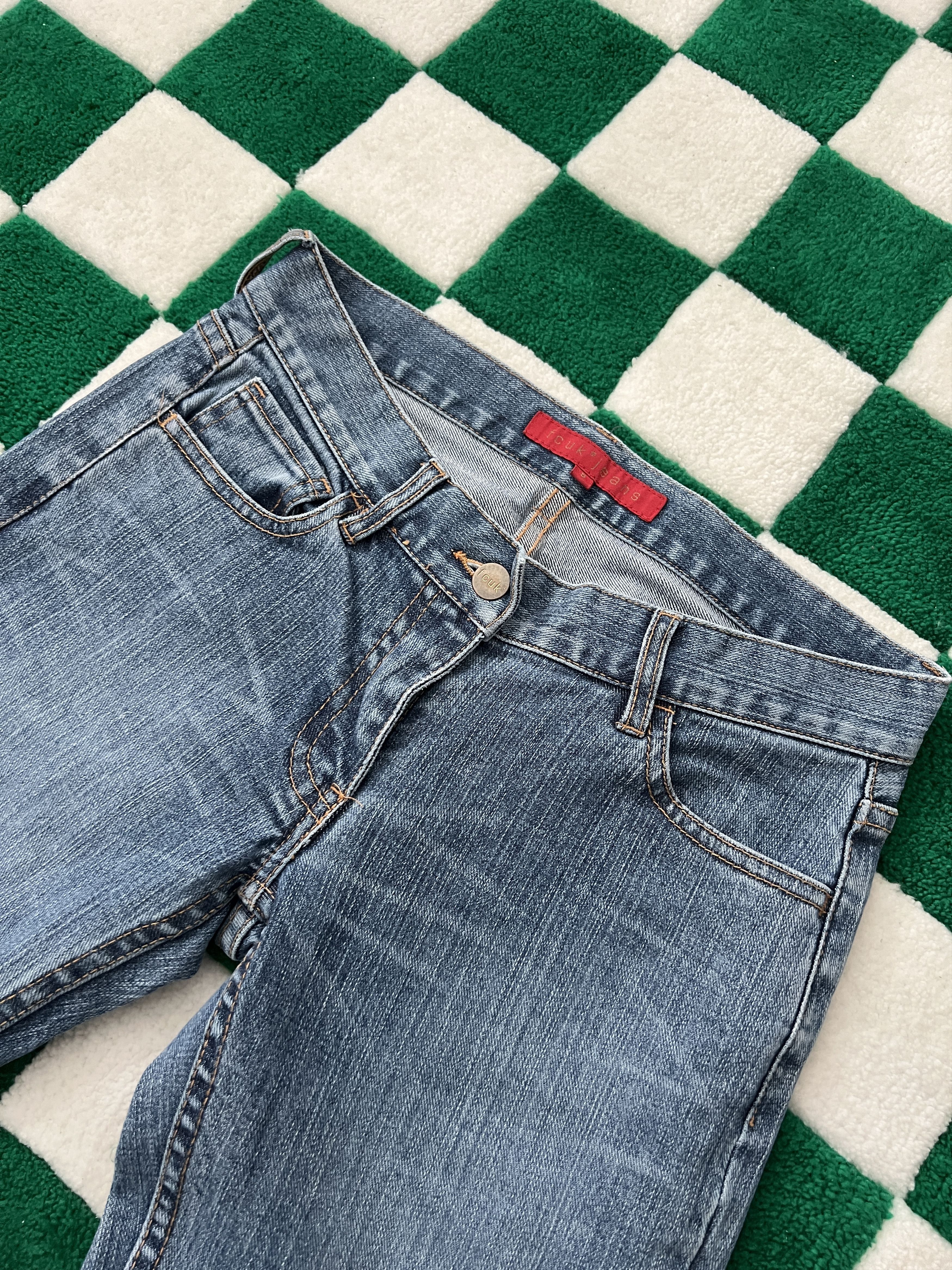 FCUK Vintage Fcuk Jeans Streetwear Jeans Flared Jeans Size 27" / US 4 / IT 40 - 8 Thumbnail
