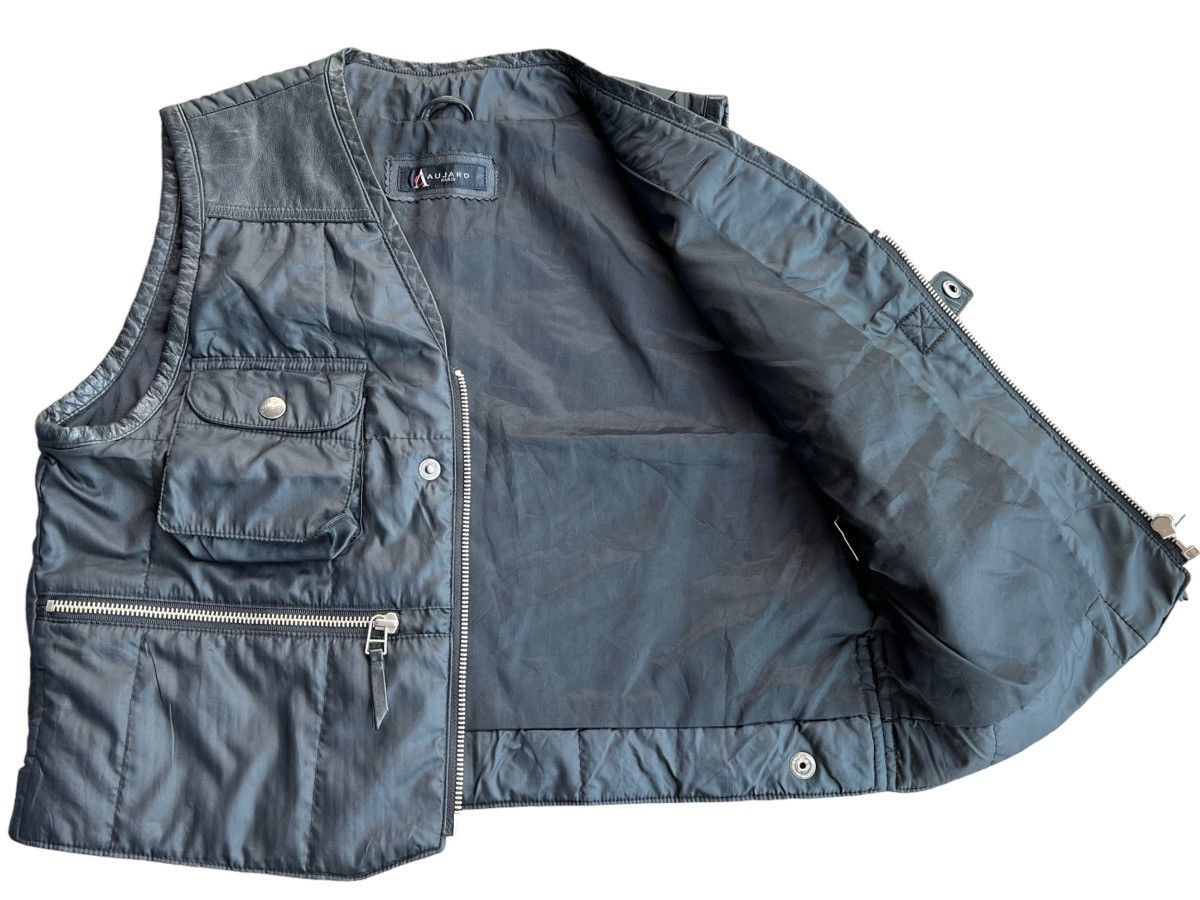 Other 🔥DOPE!!! AC Aujard Tactical Cargo Leather Pocket Strap Vest Size US S / EU 44-46 / 1 - 7 Thumbnail