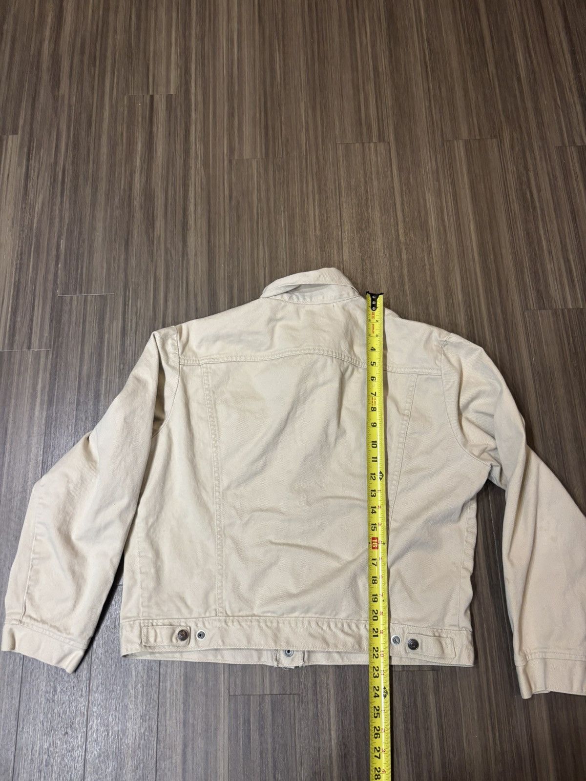 Levi's Vtg 80s Levi’s Denim Jacket Tan Size 44 Size US S / EU 44-46 / 1 - 4 Thumbnail