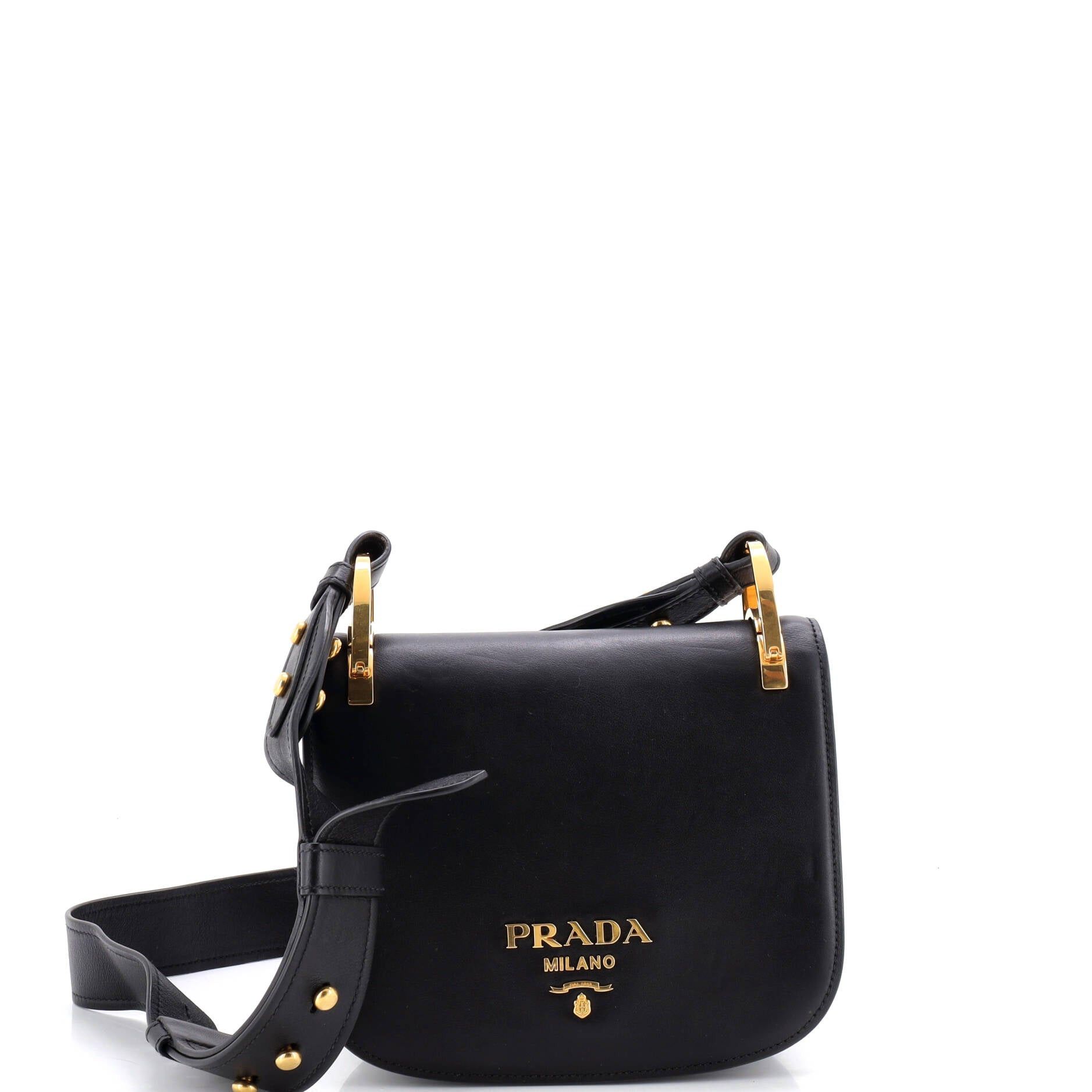 Prada Pionniere Saddle Crossbody Bag Size ONE SIZE - 1 Thumbnail