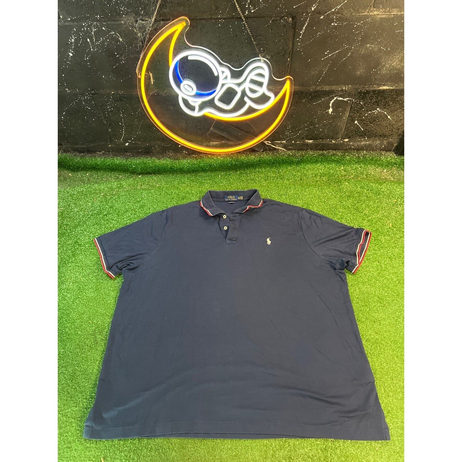 Polo Ralph Lauren Polo Ralph Lauren Men's Blue Polo Shirt Classic Size XXL Size US XXL / EU 58 / 5 - 1 Thumbnail