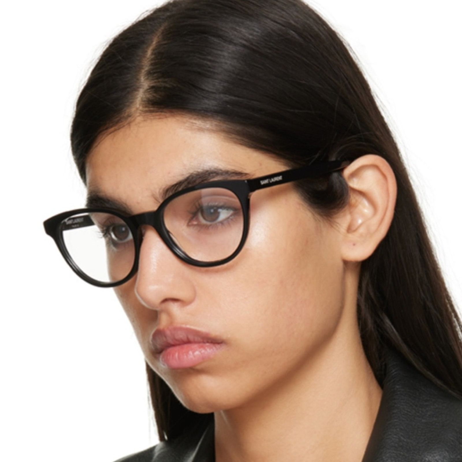 Yves Saint Laurent NEW SAINT LAURENT SL 589 001 Black/Transparent Women Size ONE SIZE - 4 Thumbnail