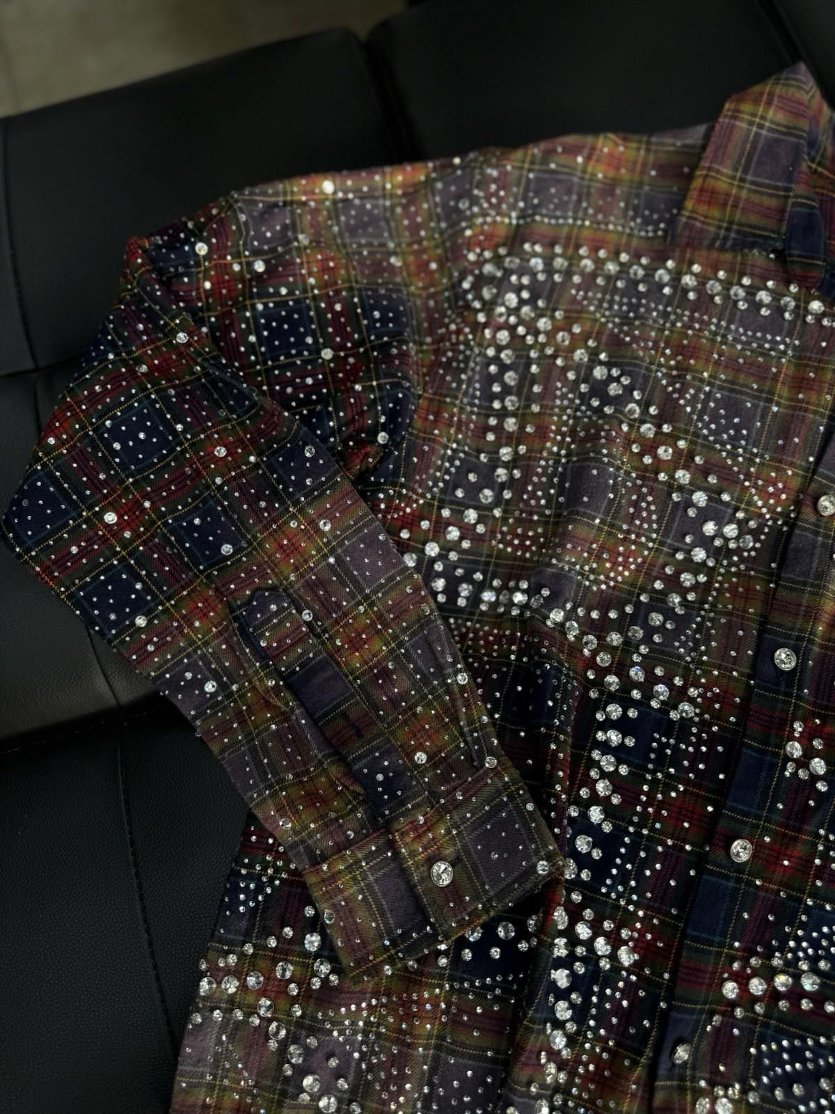 Vale Valley Dreams Full Crystal Stone Flannel Size (S) New Size US S / EU 44-46 / 1 - 4 Thumbnail