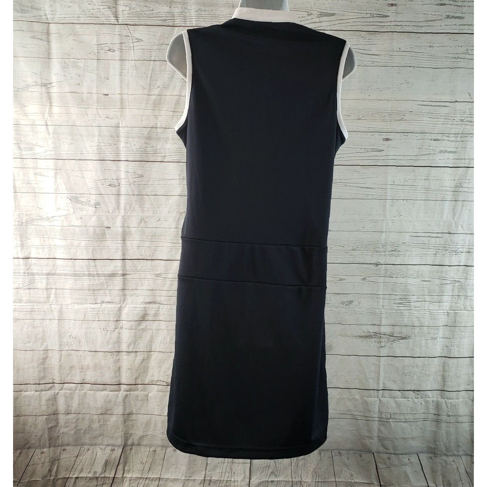 Vintage VINTAGE: No (omit) Zyia Active Womens Clubhouse Dress Sz Medium Navy Blue Sleeveless Size M / US 6-8 / IT 42-44 - 5 Thumbnail